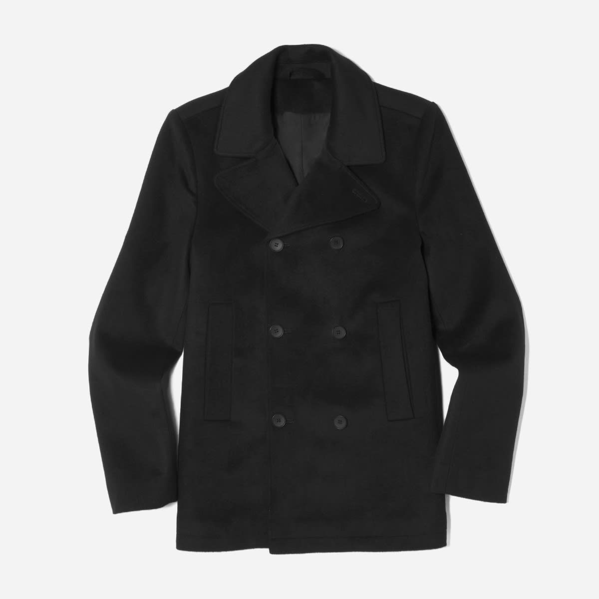 padded peacoat
