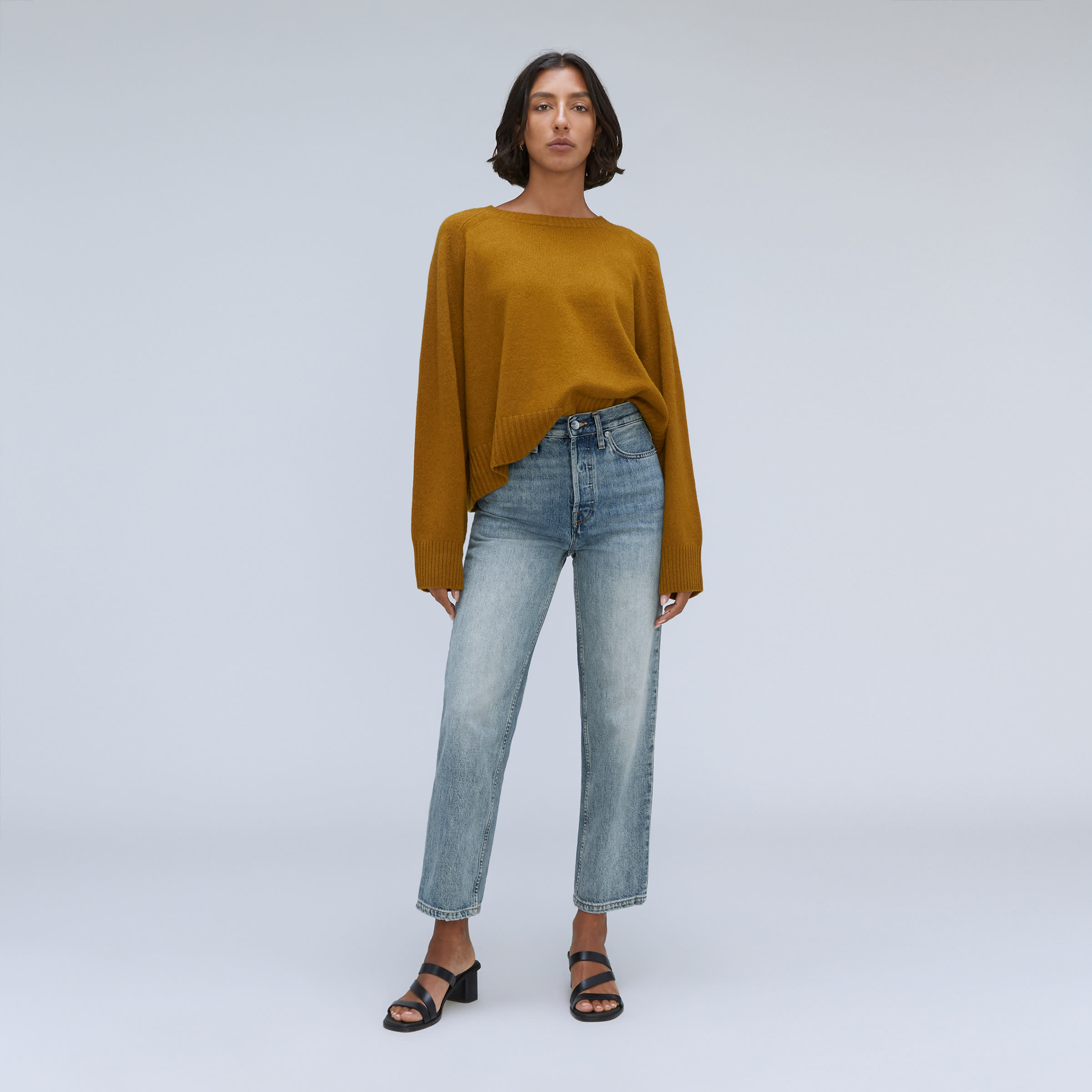 Everlane high waist straight clearance