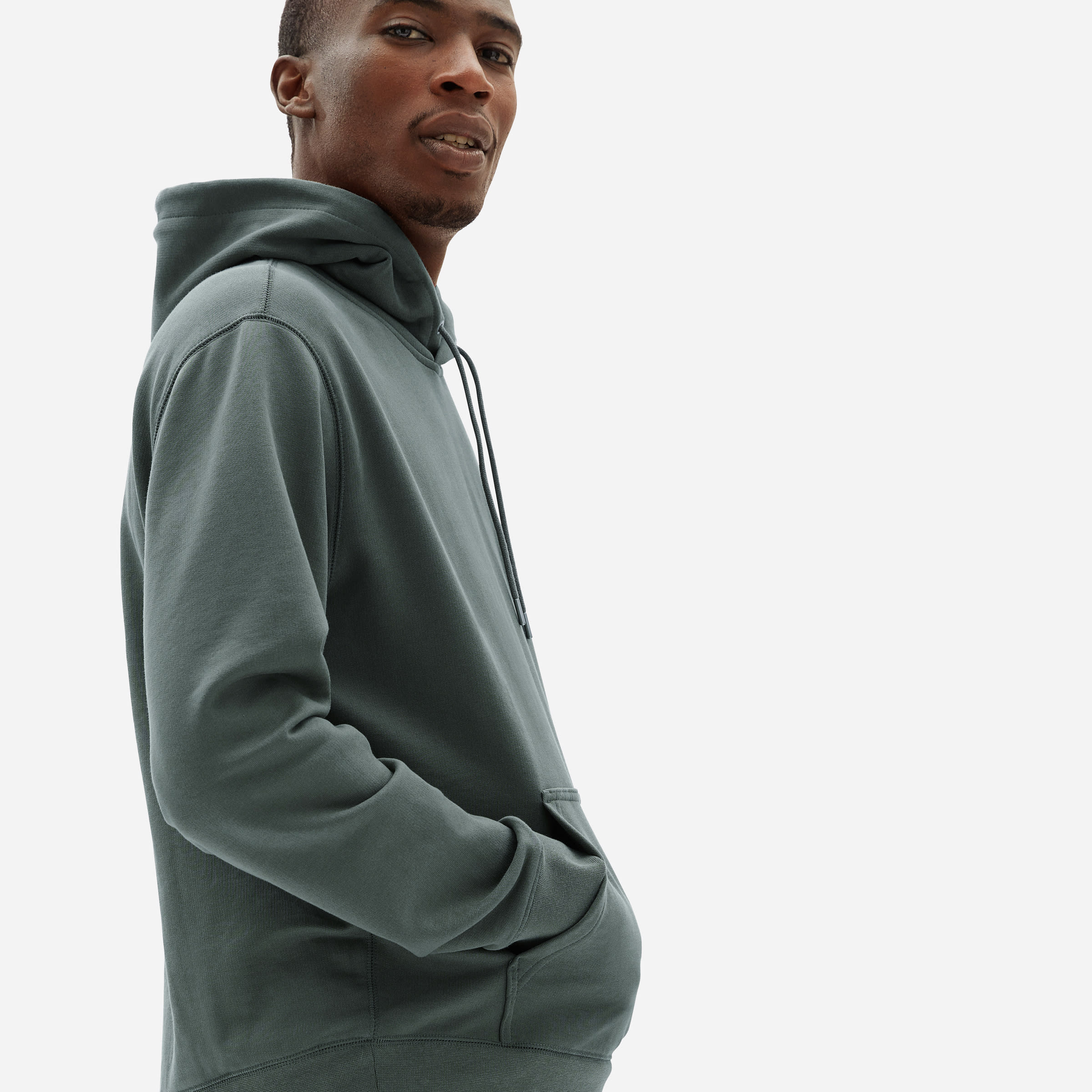 100 cotton french terry hoodie