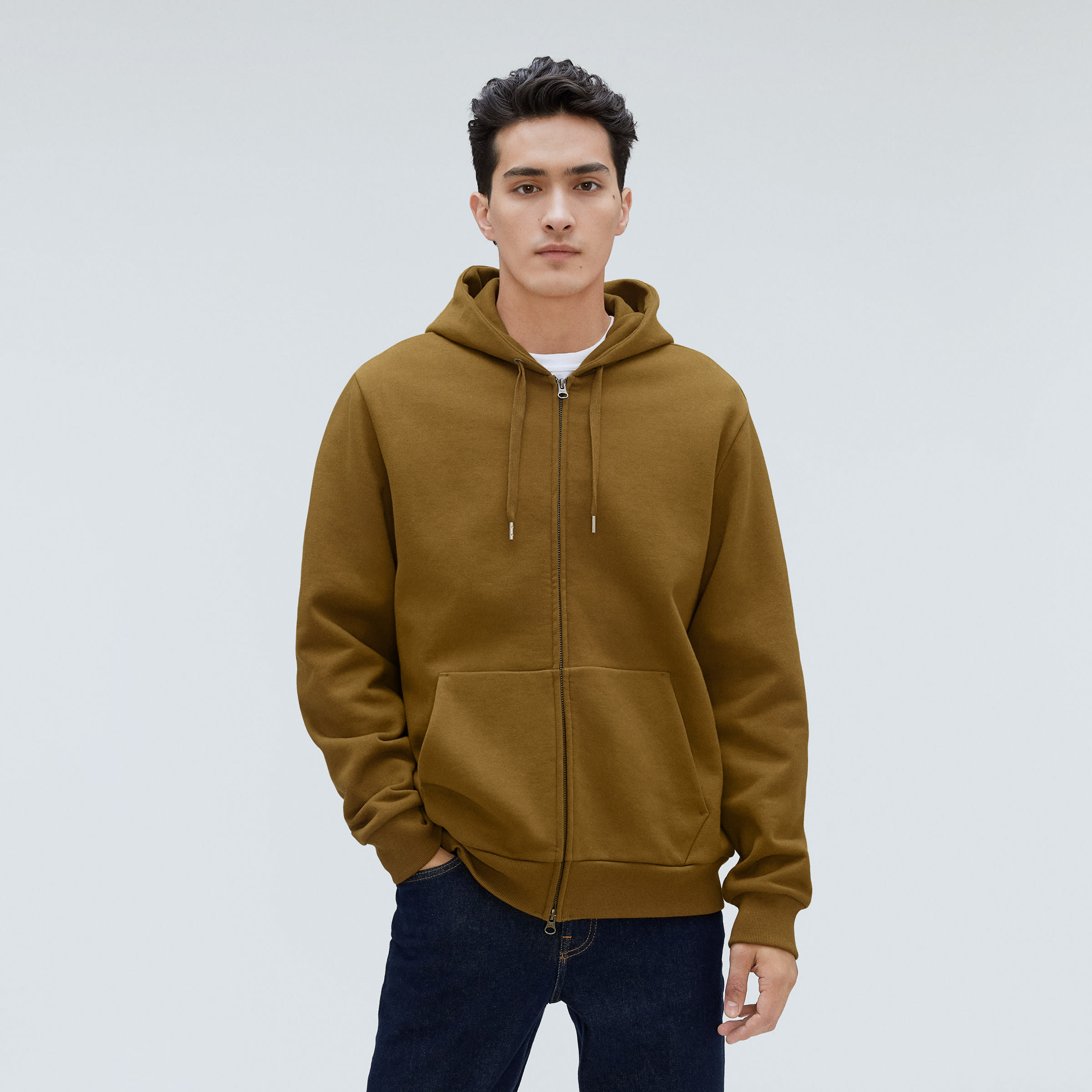 Everlane zip hoodie discount