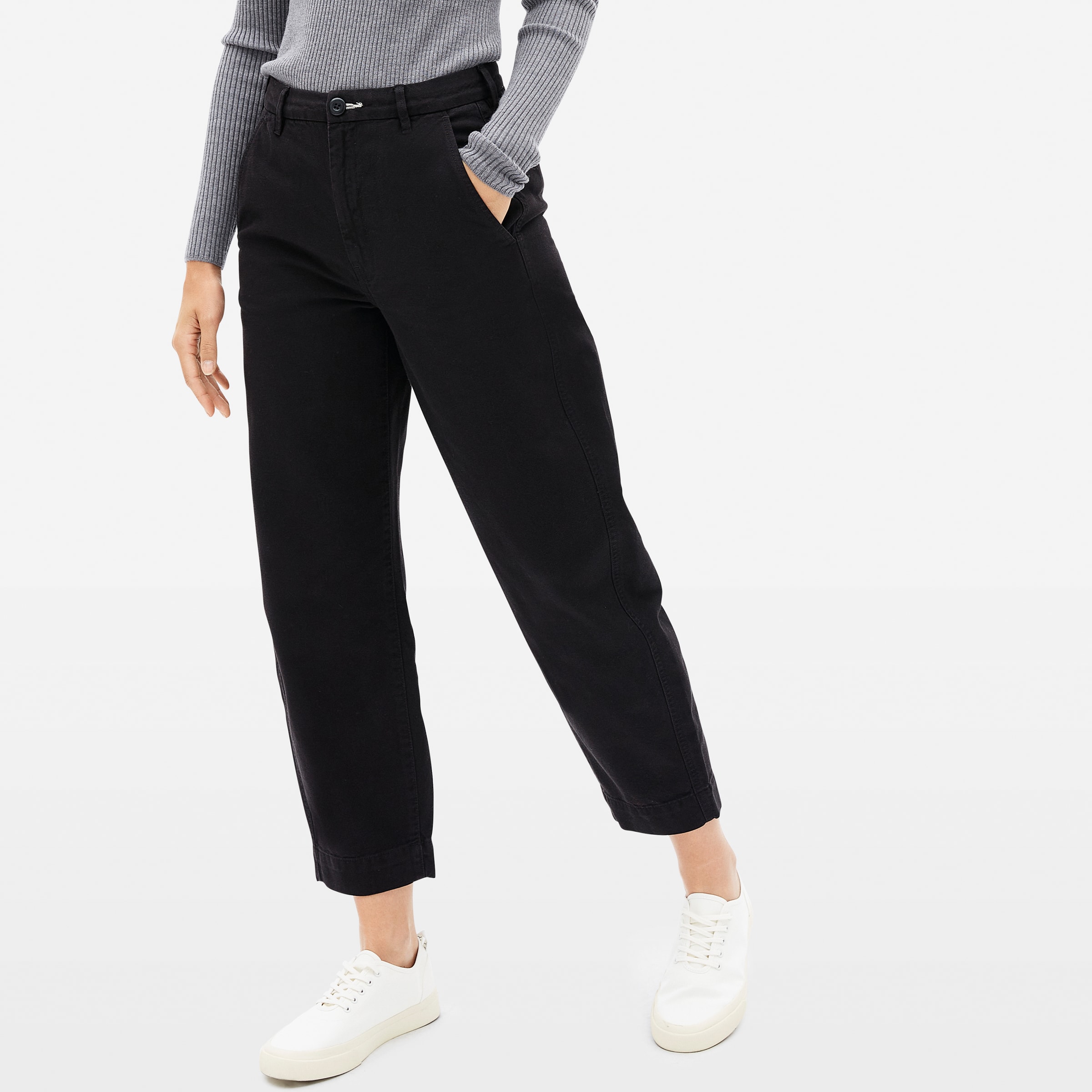 The Arc Canvas Pant Black – Everlane