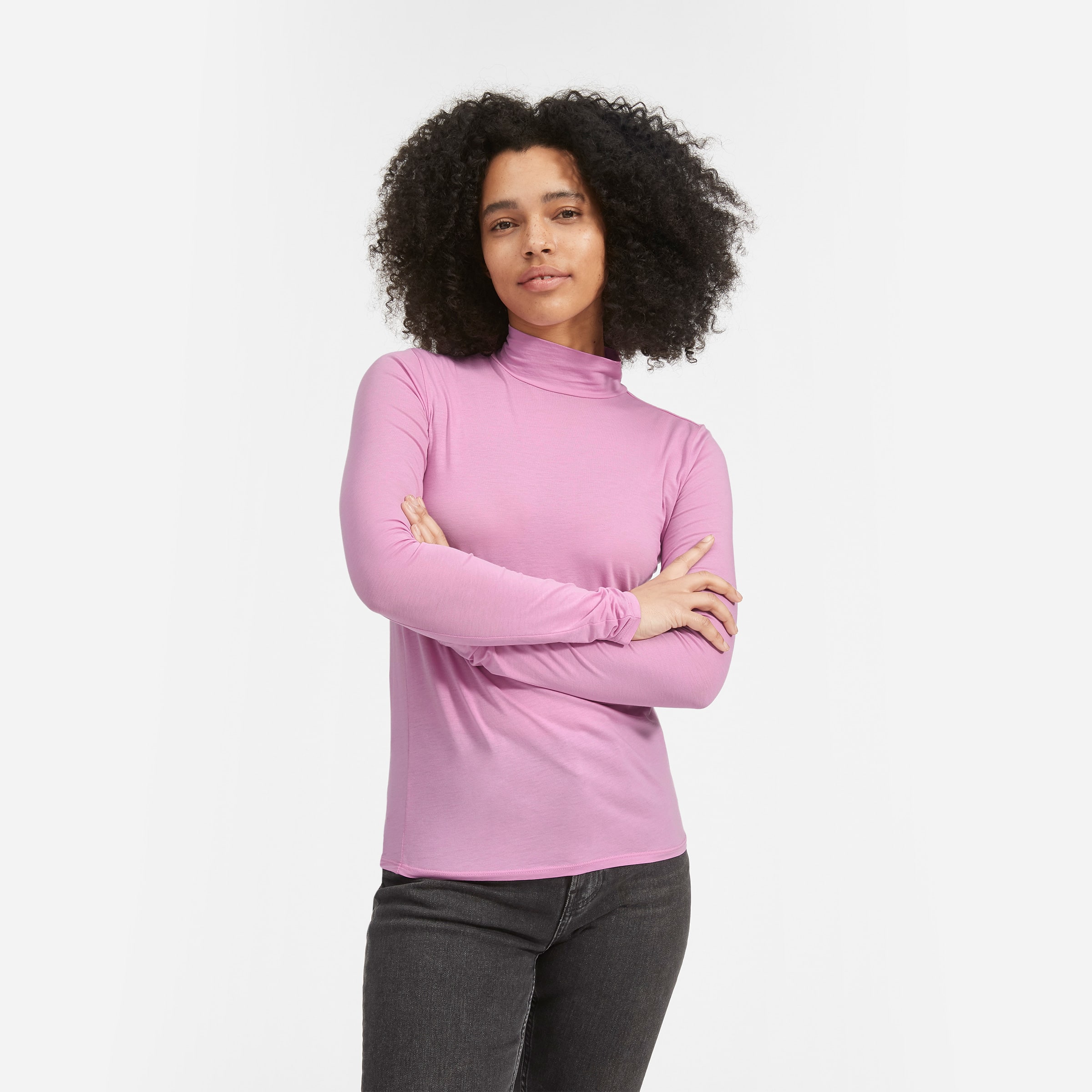 Everlane pima stretch turtleneck on sale