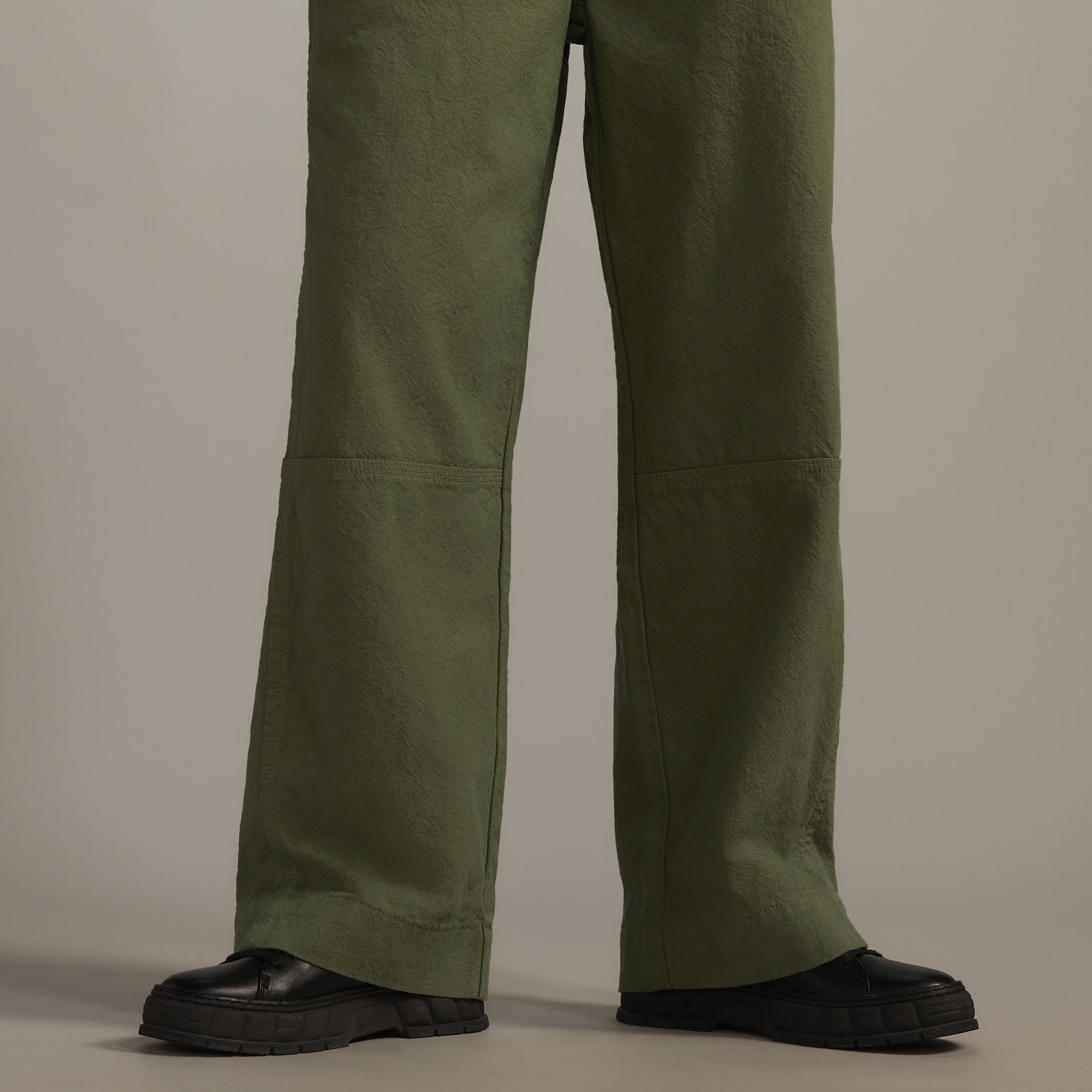 The Canvas Organic Cotton Pull-On Pant Forest Green – Everlane