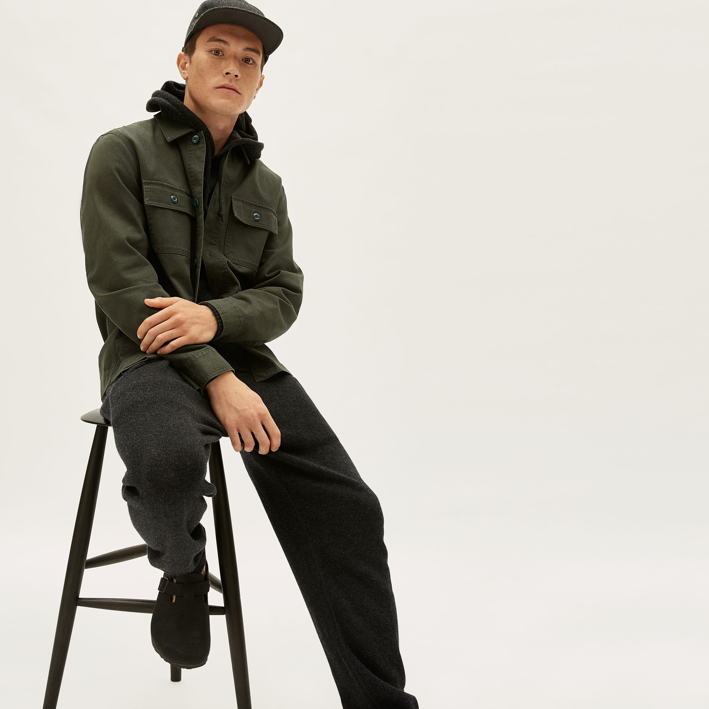 everlane shirt jacket