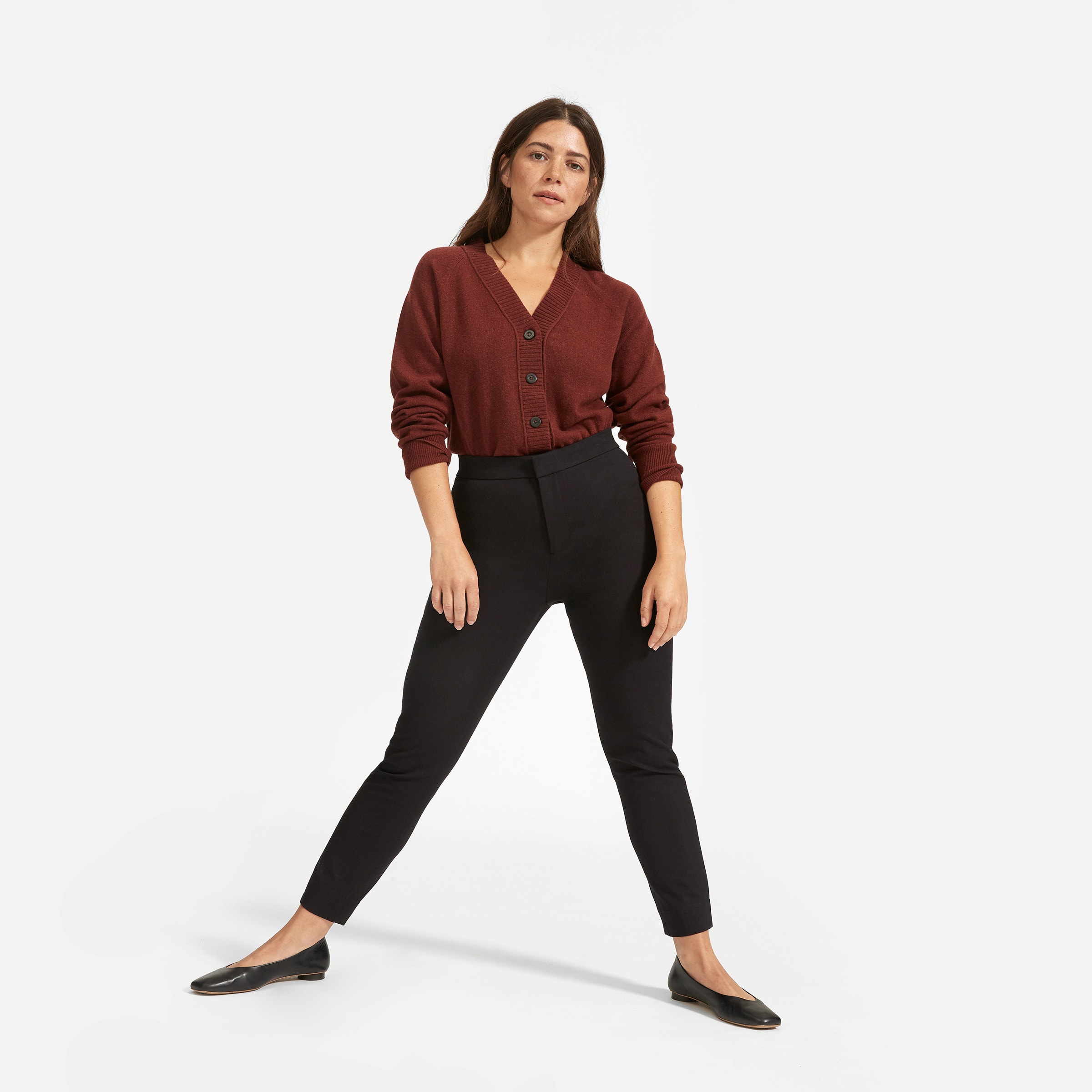 stretch waist work pants