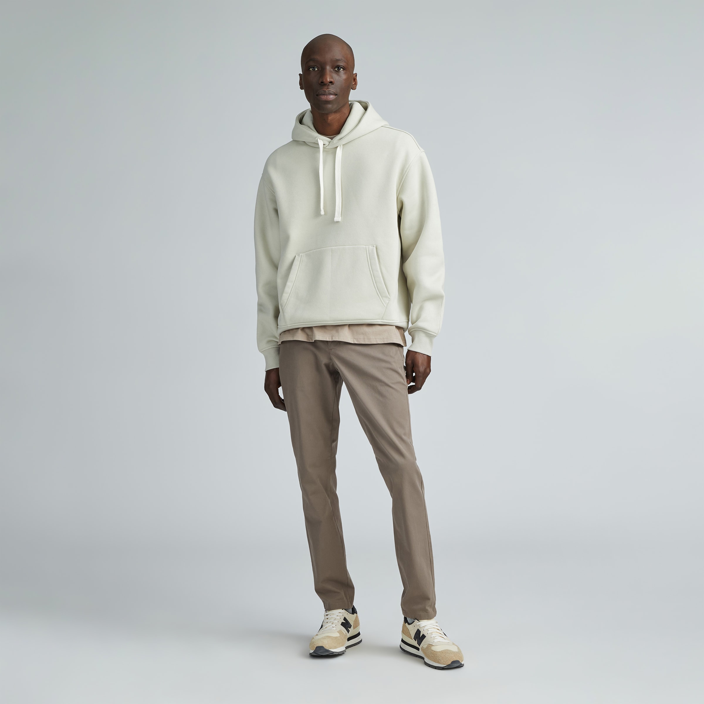 The ReTrack Hoodie Black Everlane