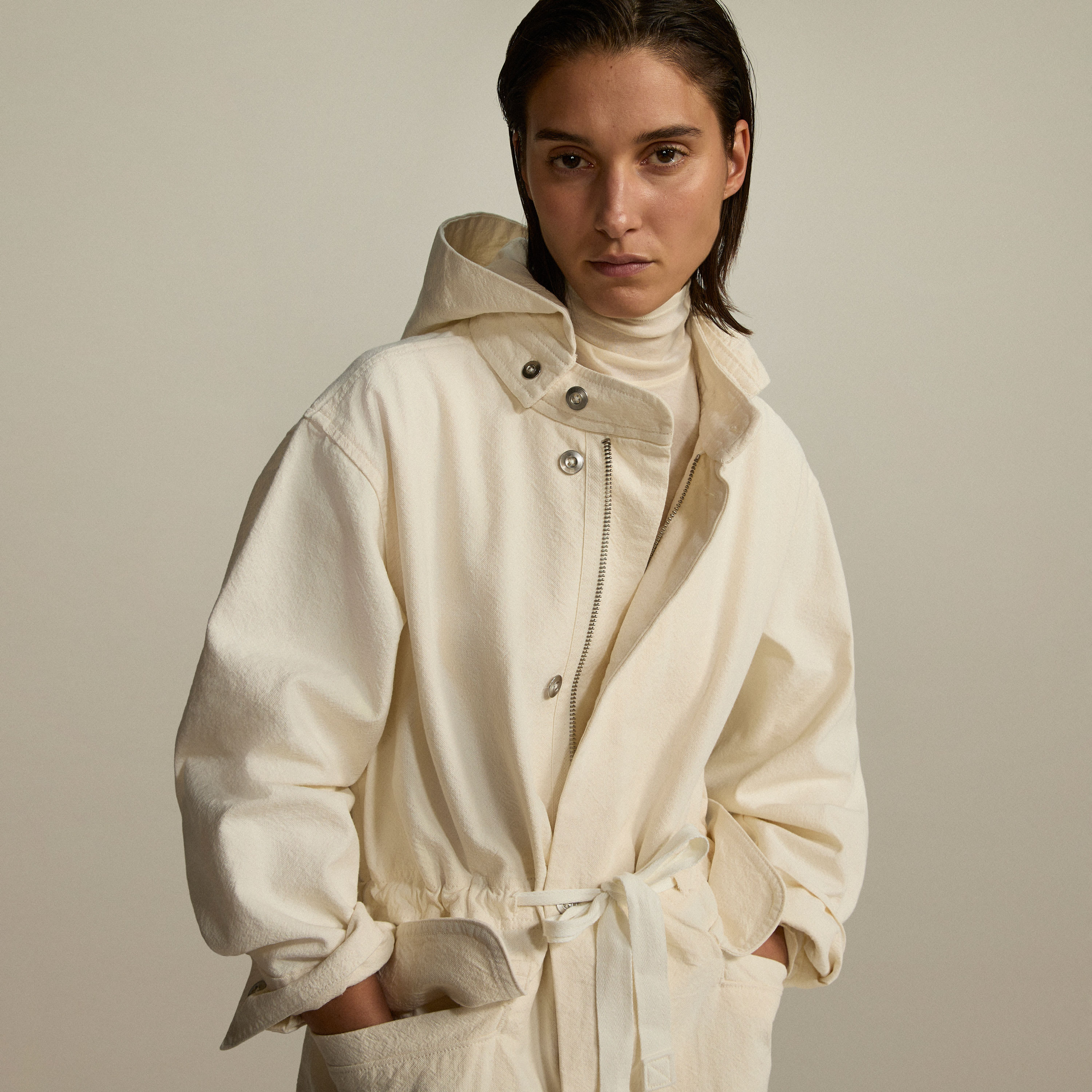 Organic cotton parka clearance