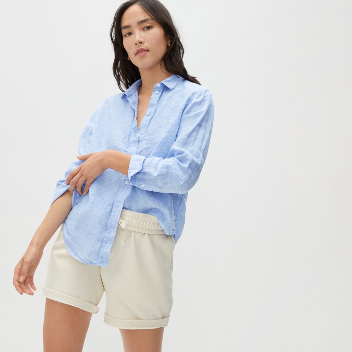 Everlane The Linen Relaxed Shirt
