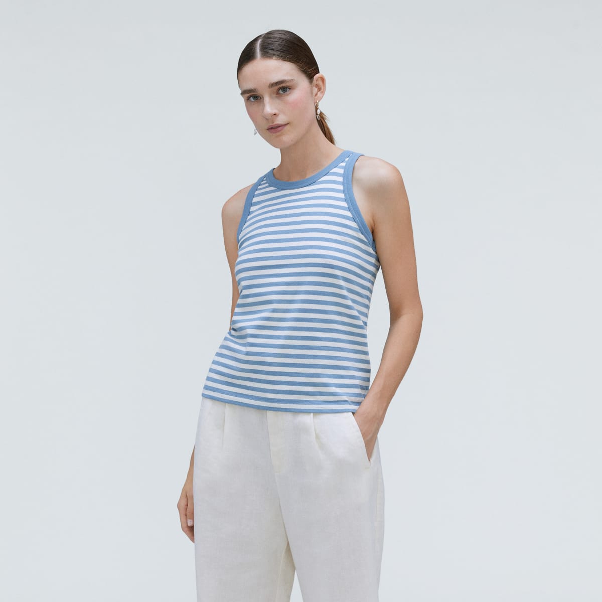 The Organic Cotton Cutaway Tank