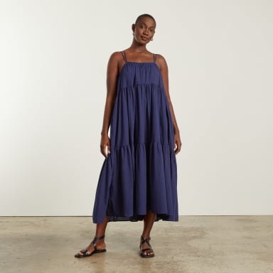 Everlane The Billow Tiered Maxi Dress