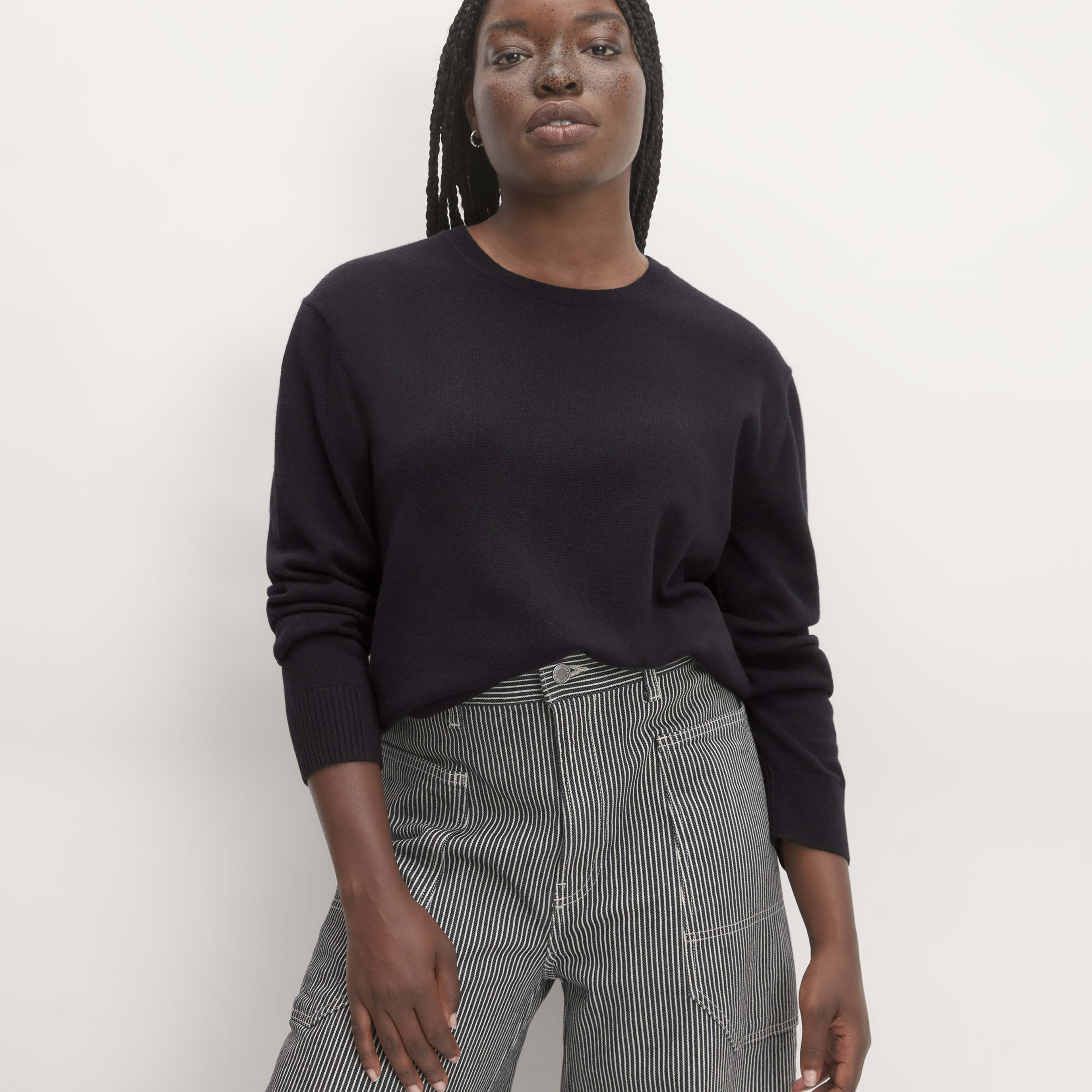 The Texture Cotton Cardigan Canvas Everlane