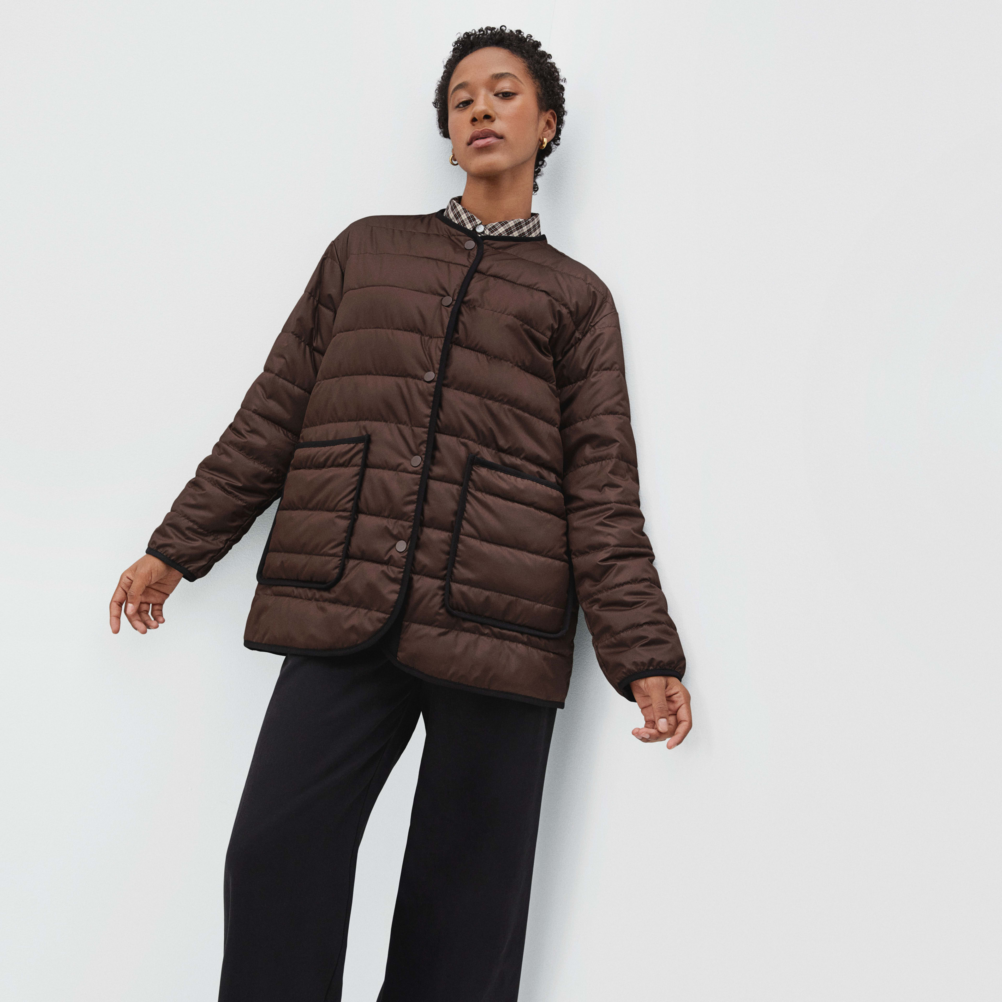 The ReNew Channeled Liner Coffee – Everlane