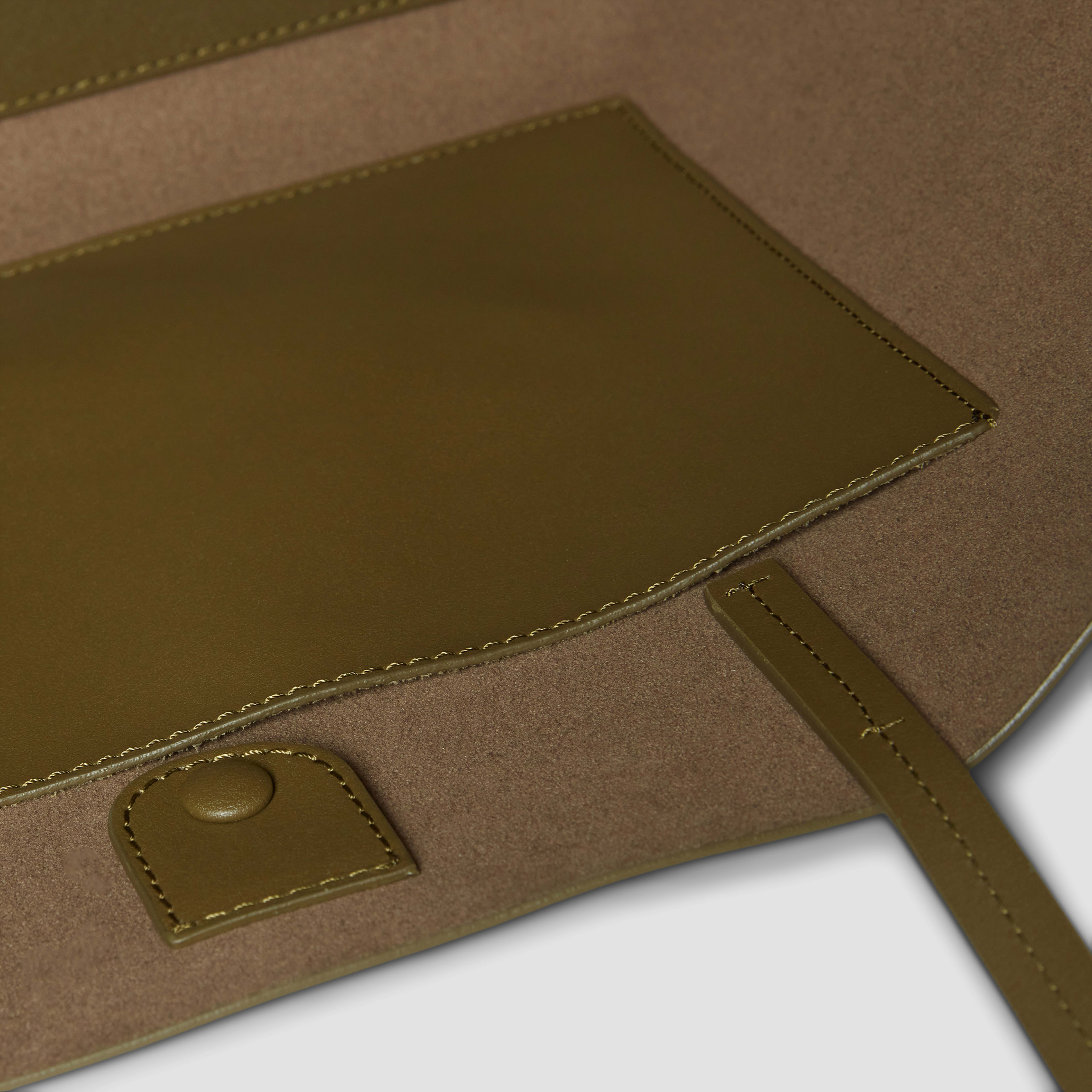 The Luxe Medium Italian Leather Tote Beech Everlane