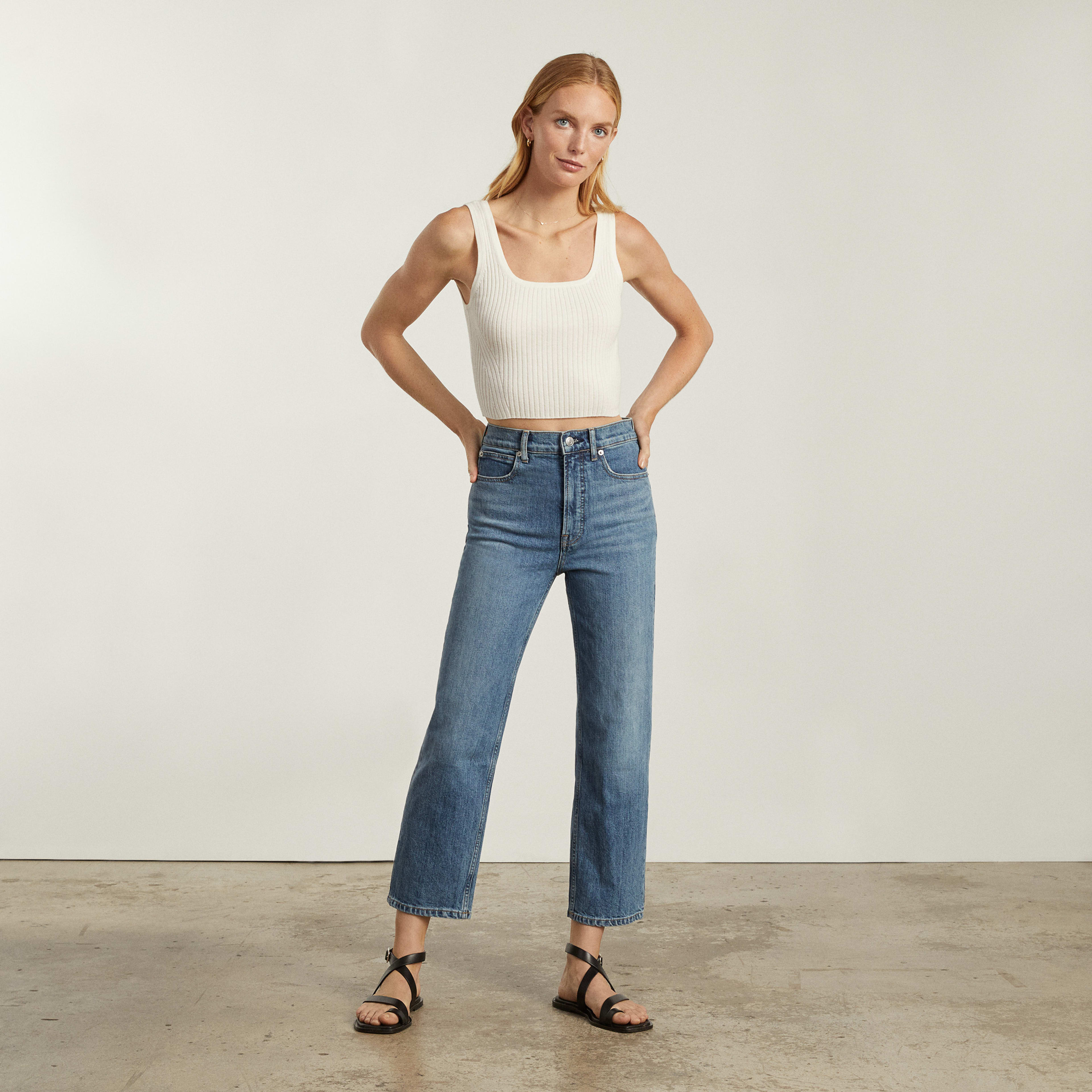 The WayHigh® Jean Folsom Blue Everlane