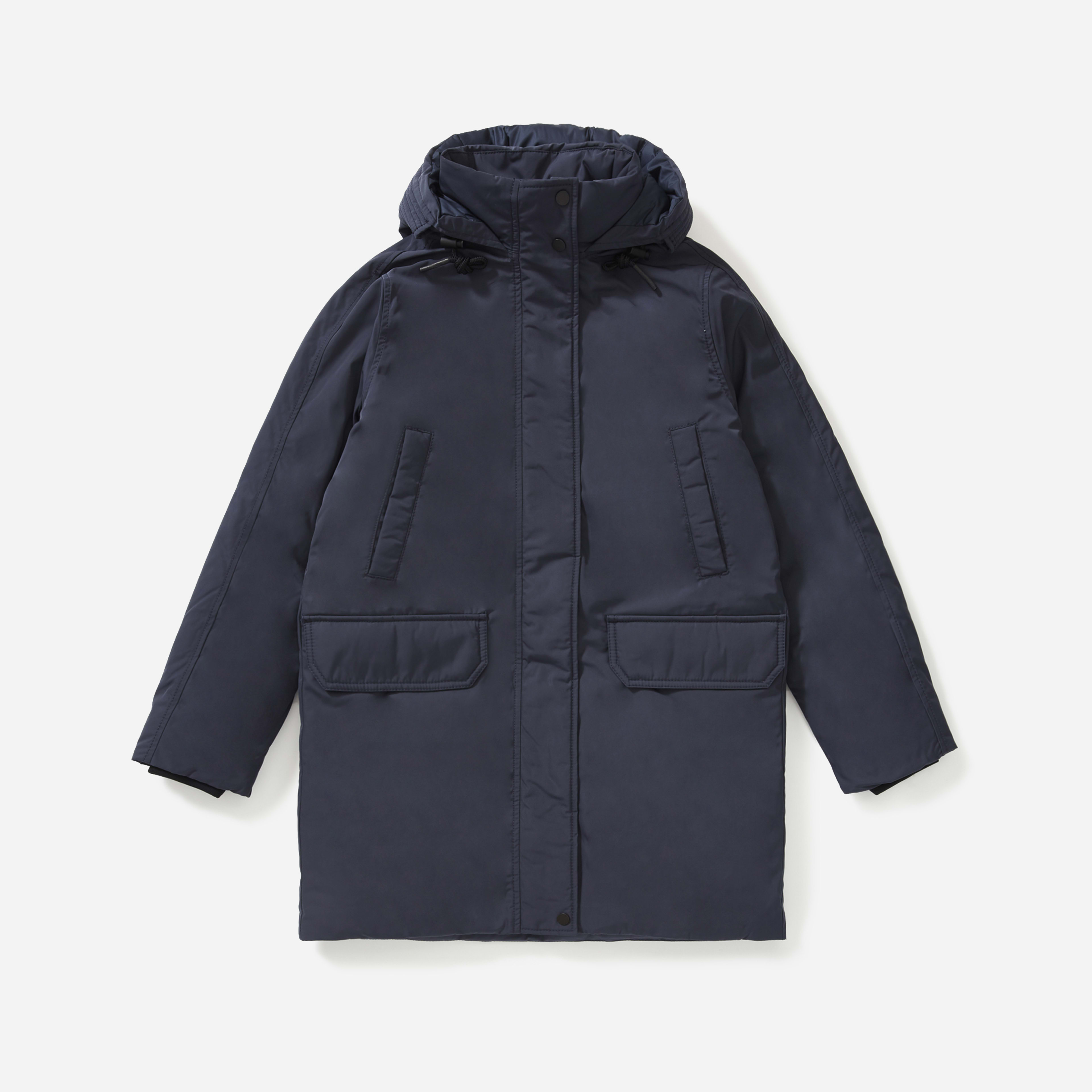 The ReNew Military Parka India Ink – Everlane