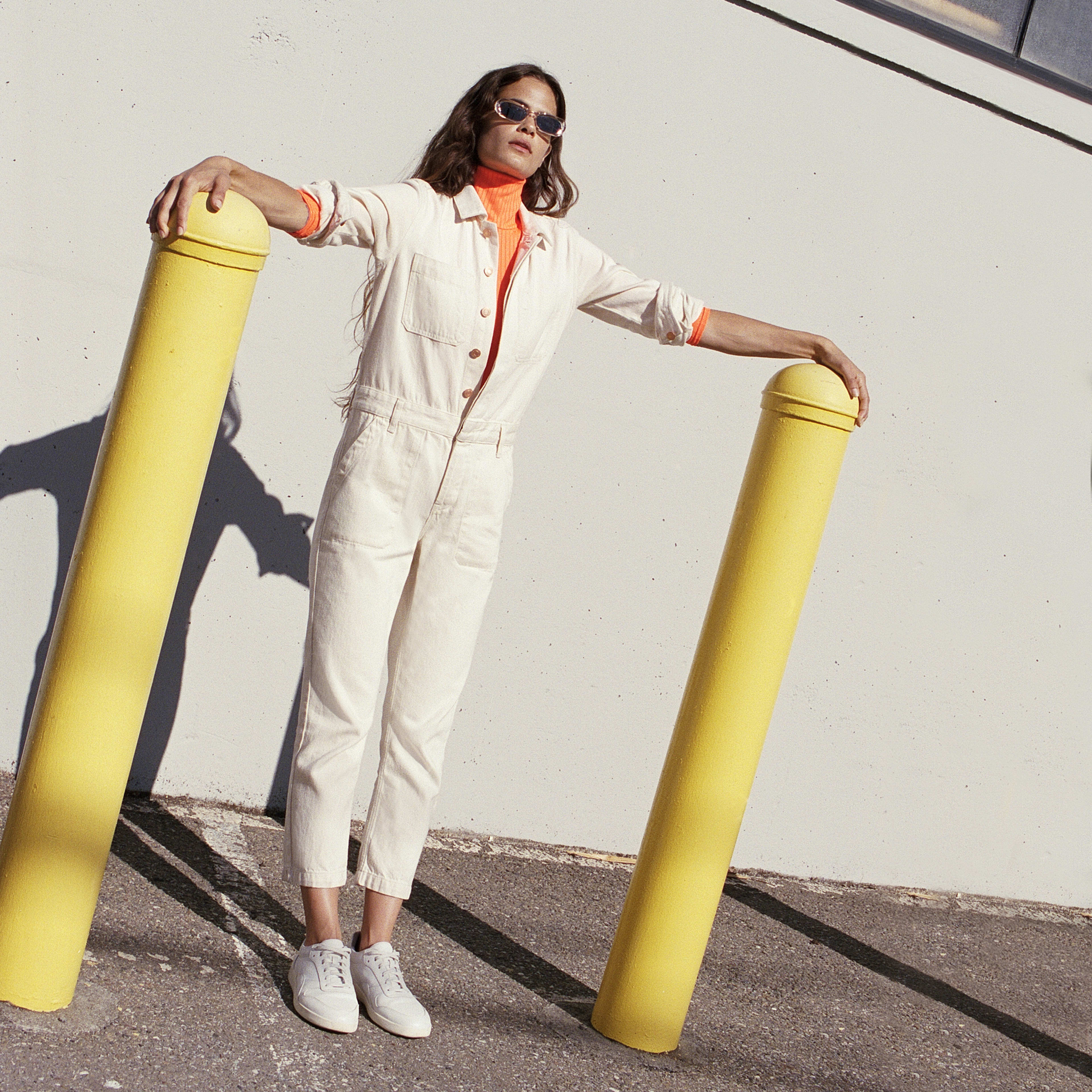 Edition 04 Denim Coveralls Bone Everlane