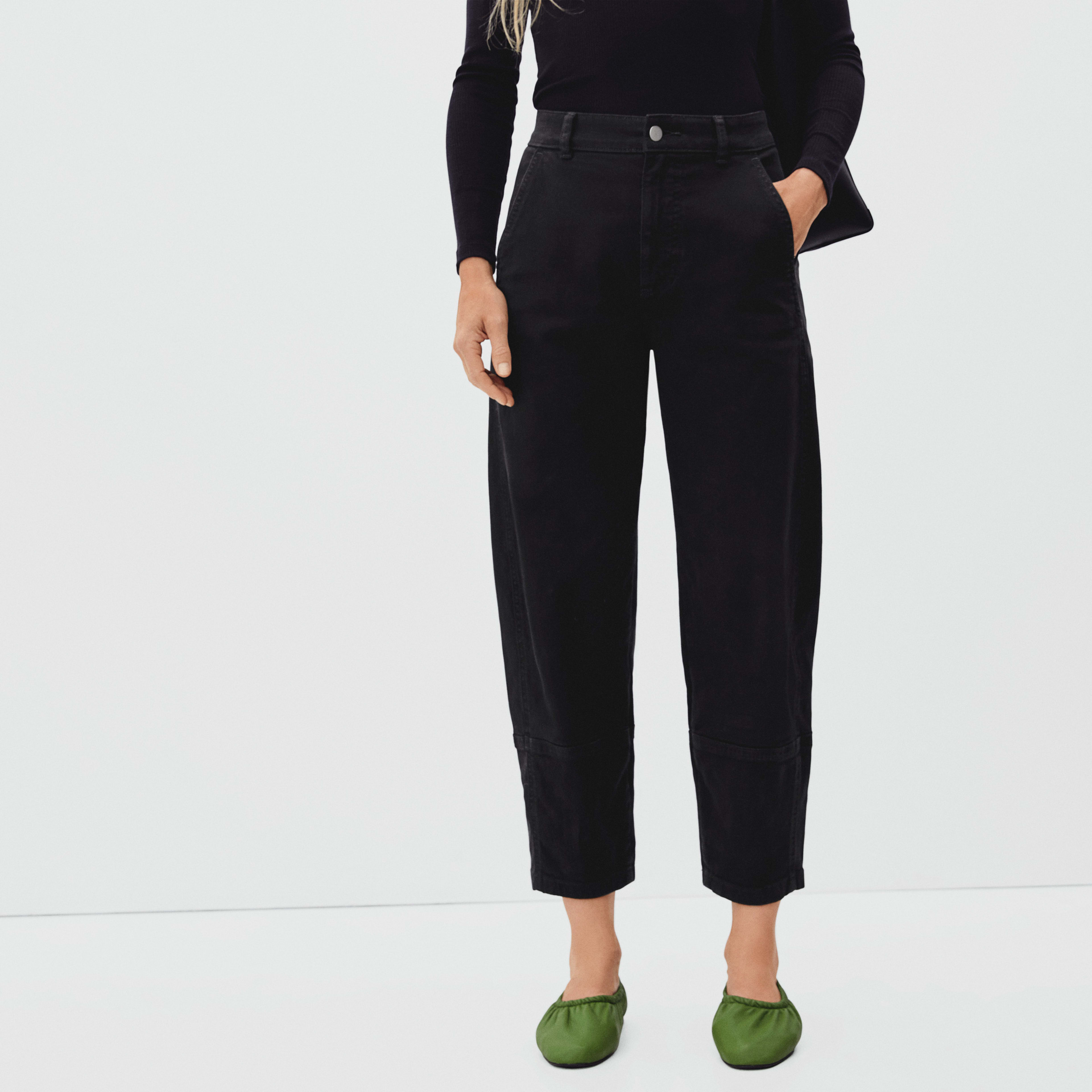 The Utility Barrel Pant Black – Everlane