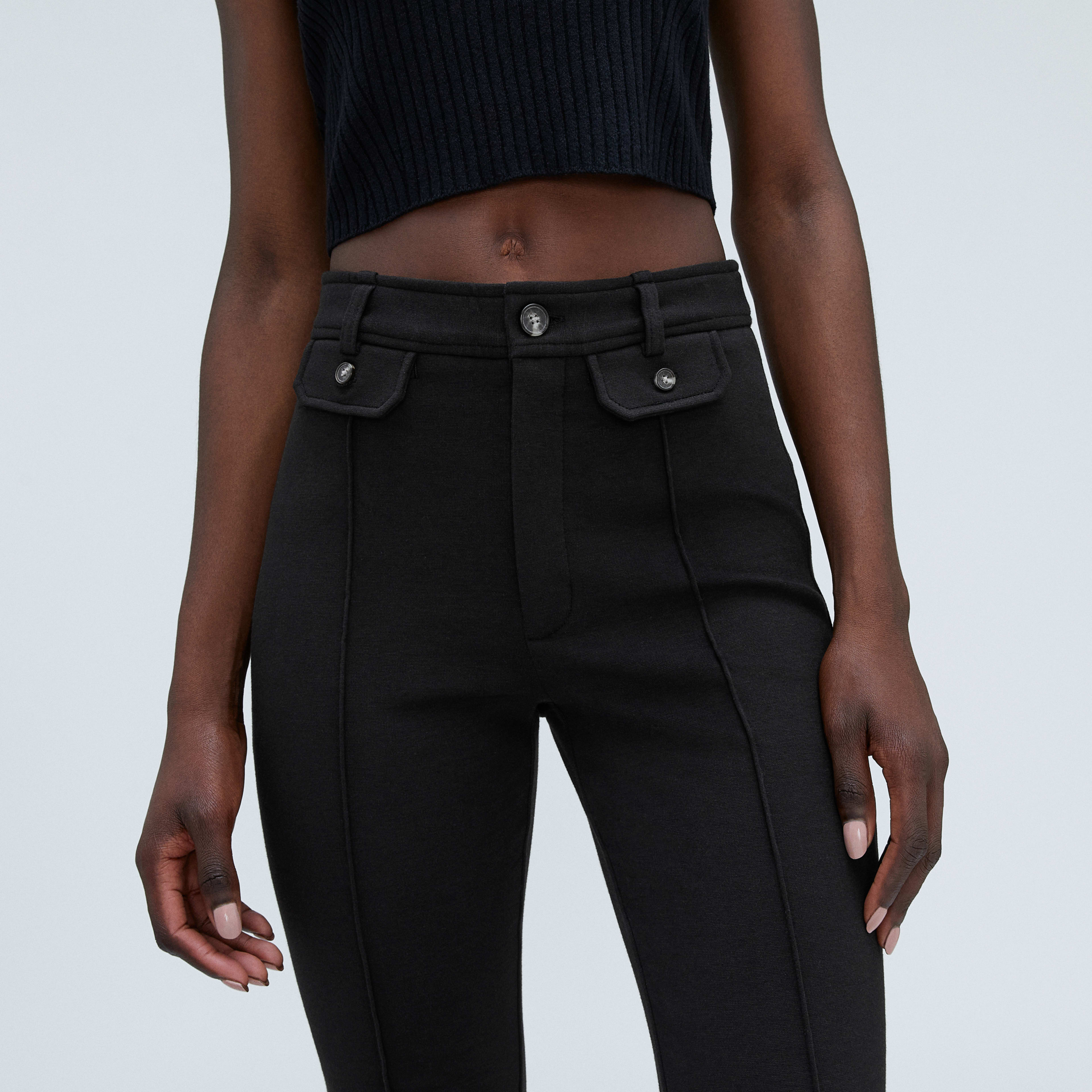 everlane curvy work pant