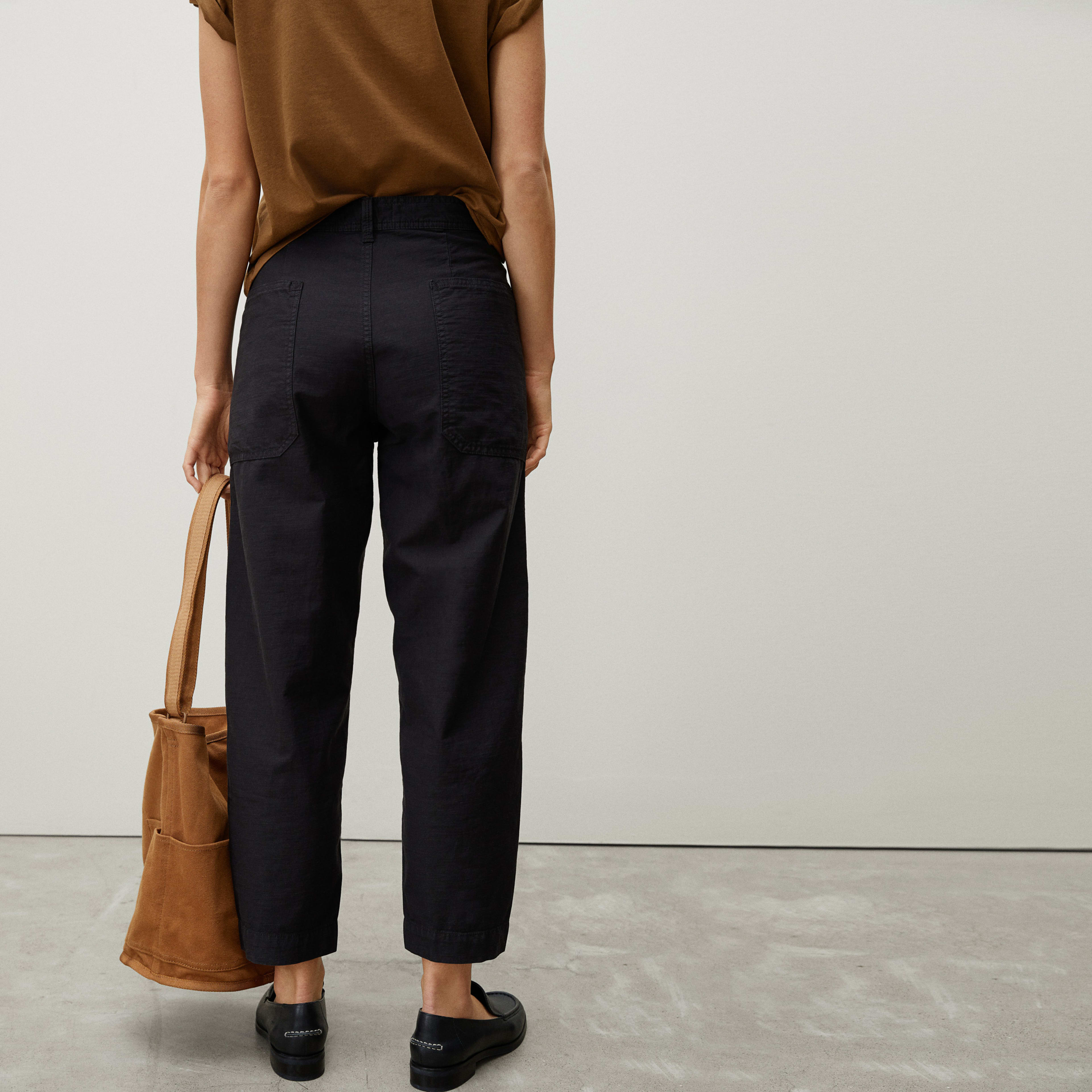 everlane barrel pant
