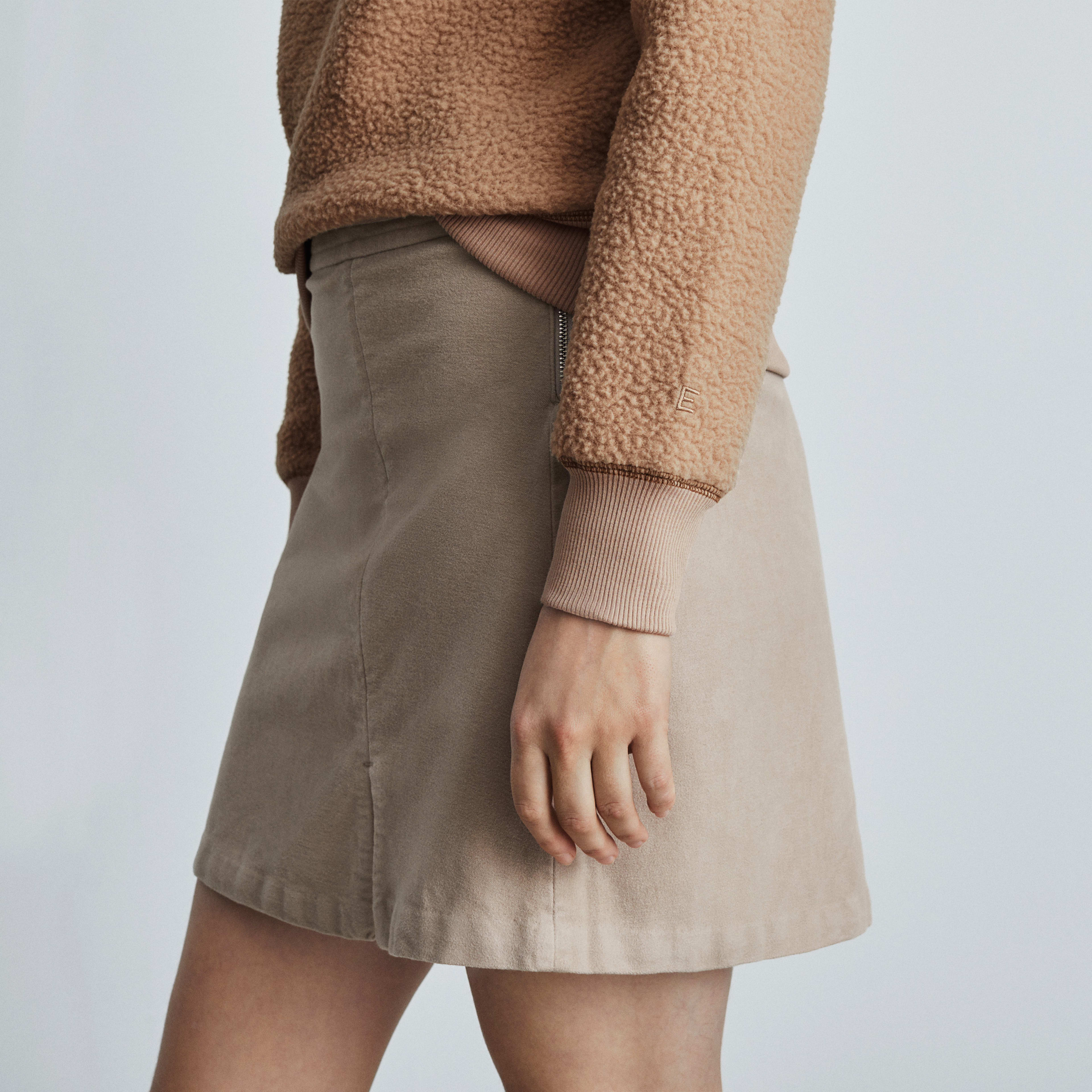 the renew fleece raglan sweatshirt