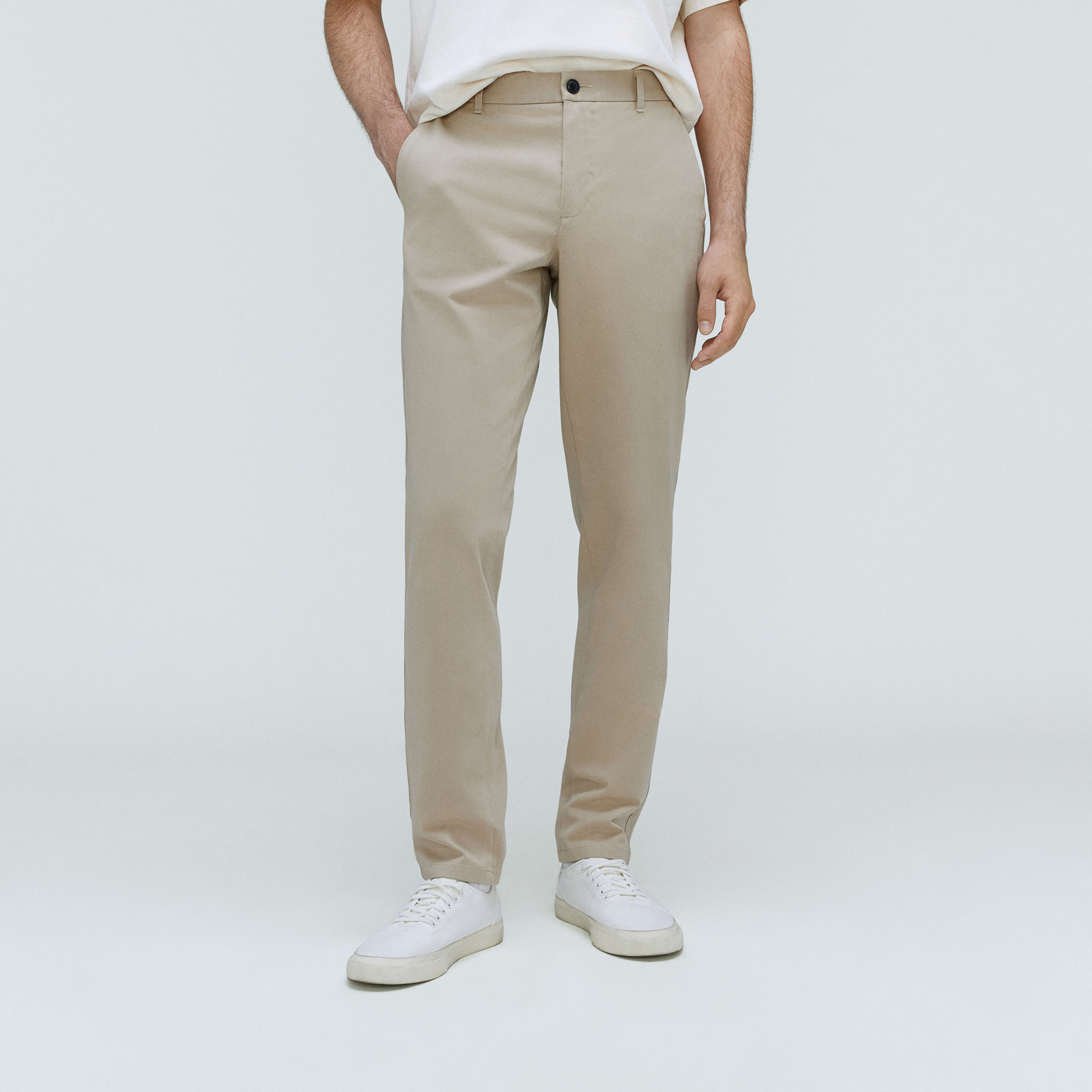The Performance Chino Uniform Trench Coat Khaki Everlane
