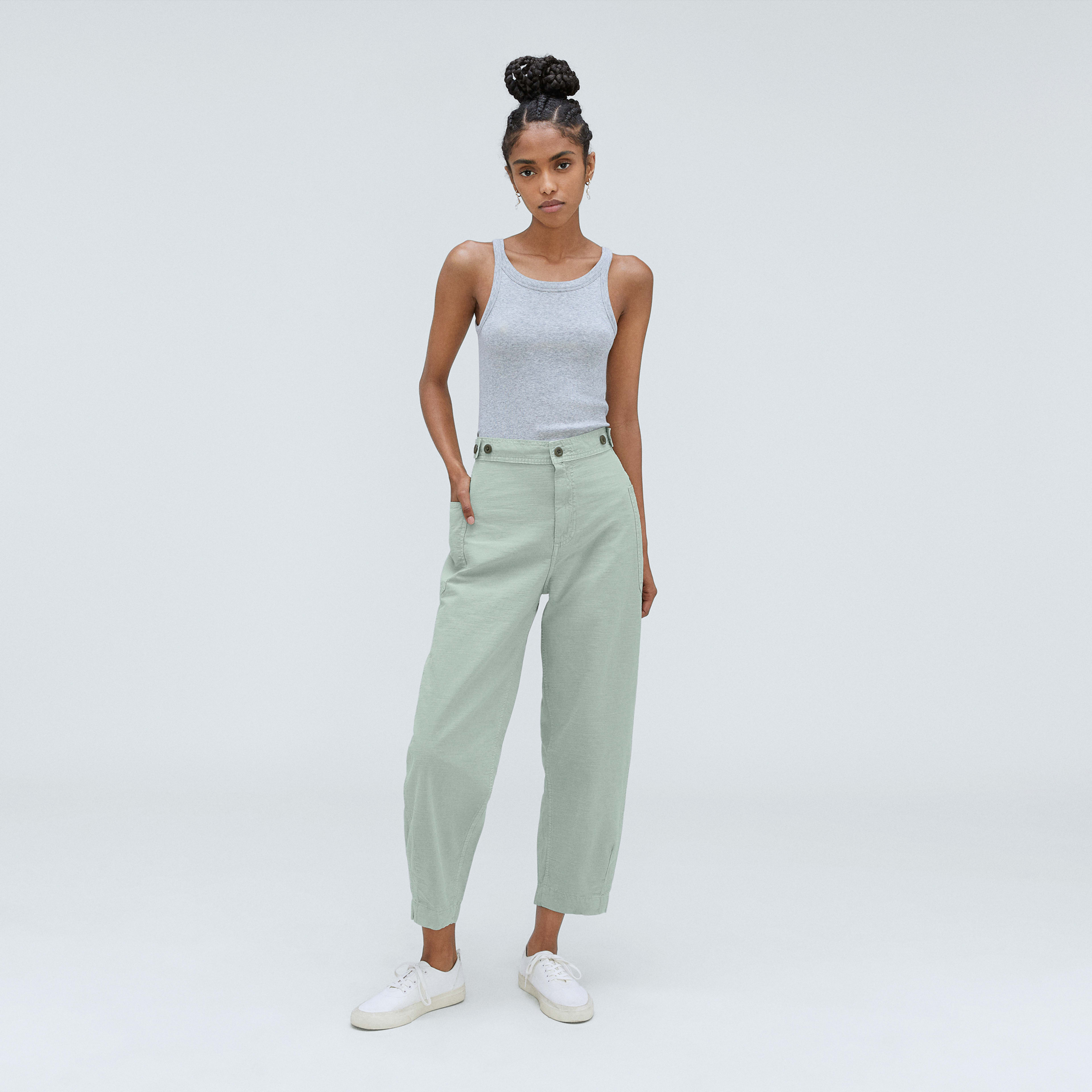 everlane barrel pant