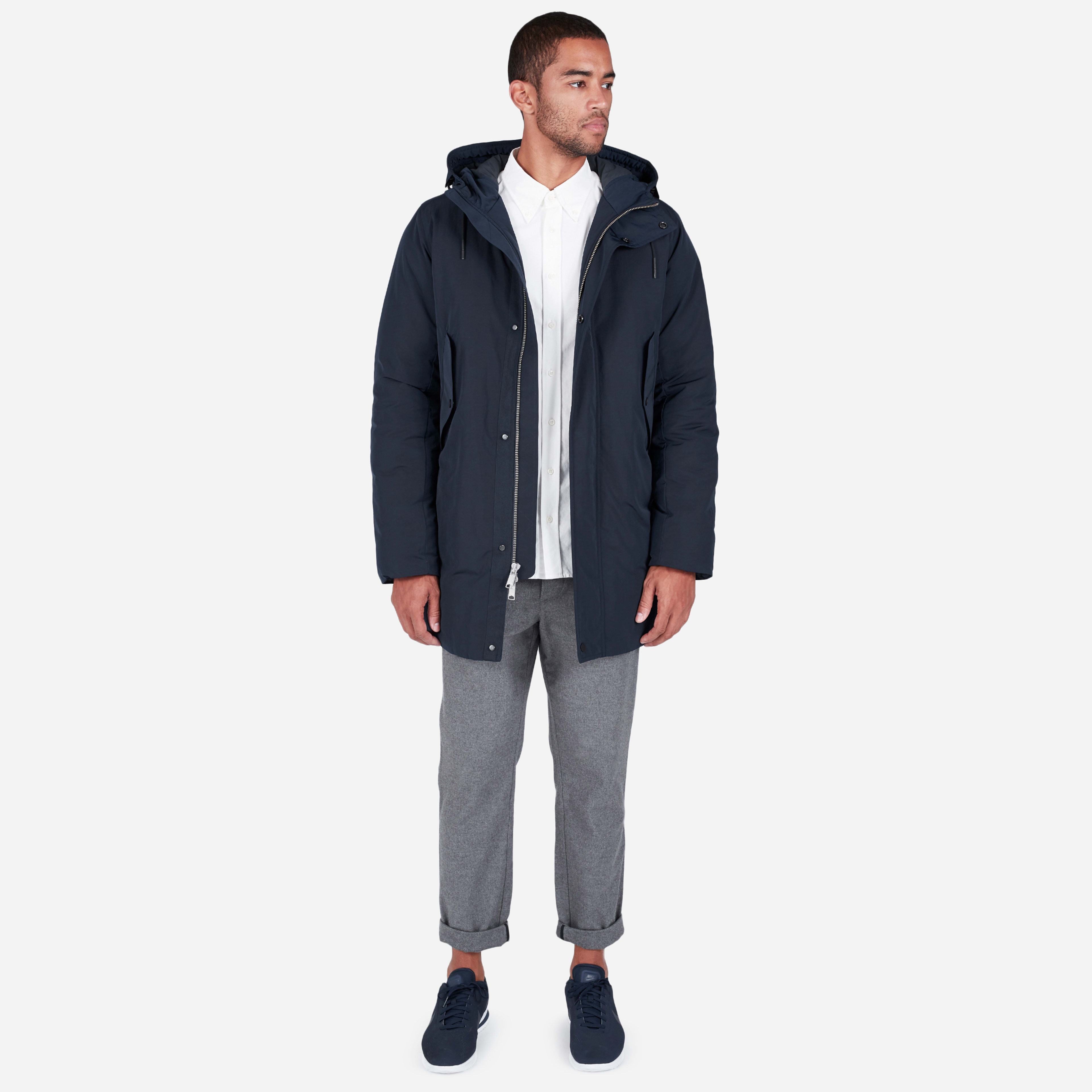 The Winter Parka Dark Navy Everlane