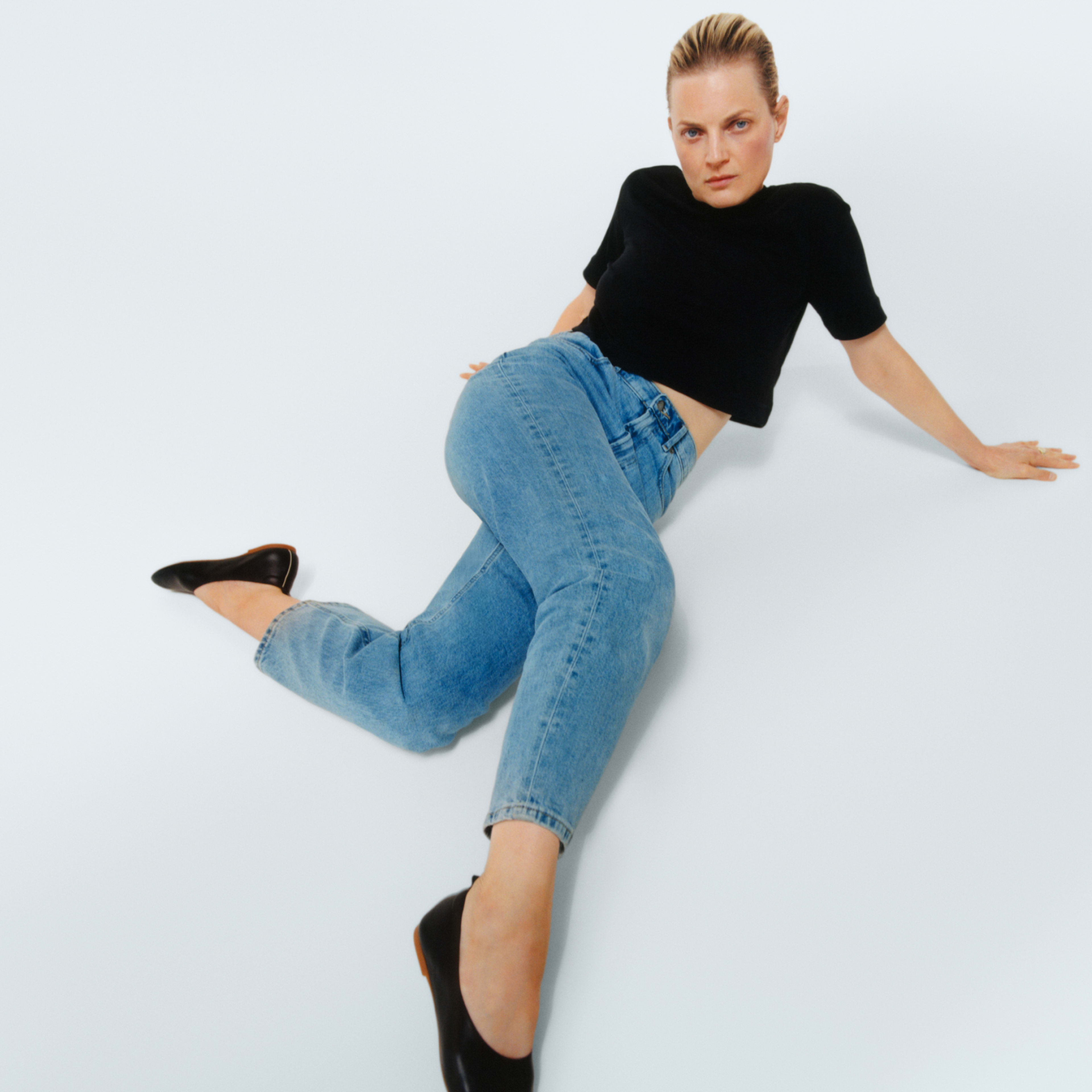 The Original CheekyÂ® Jean Stone-Washed Sky â Everlane