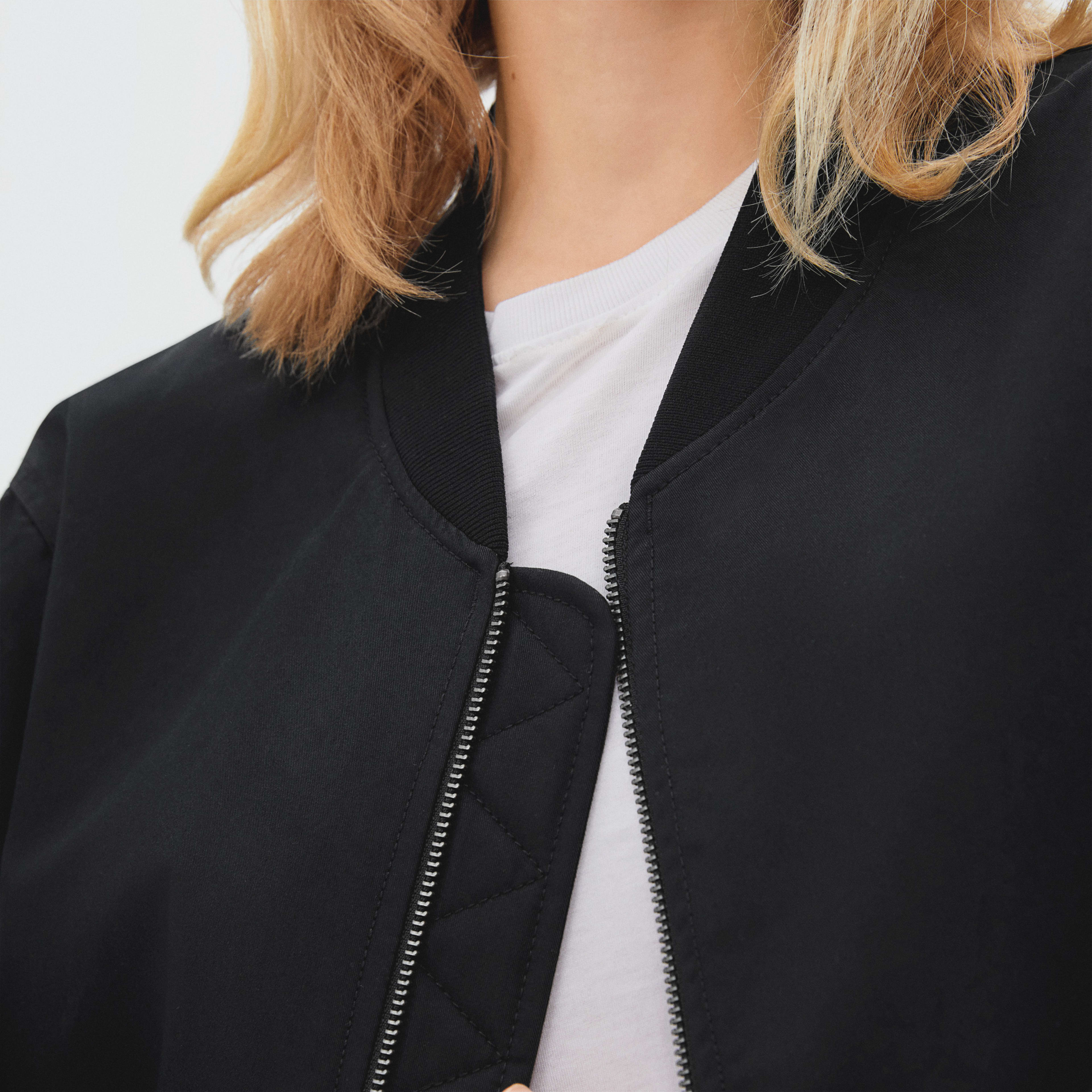 The Bomber Jacket Black Everlane