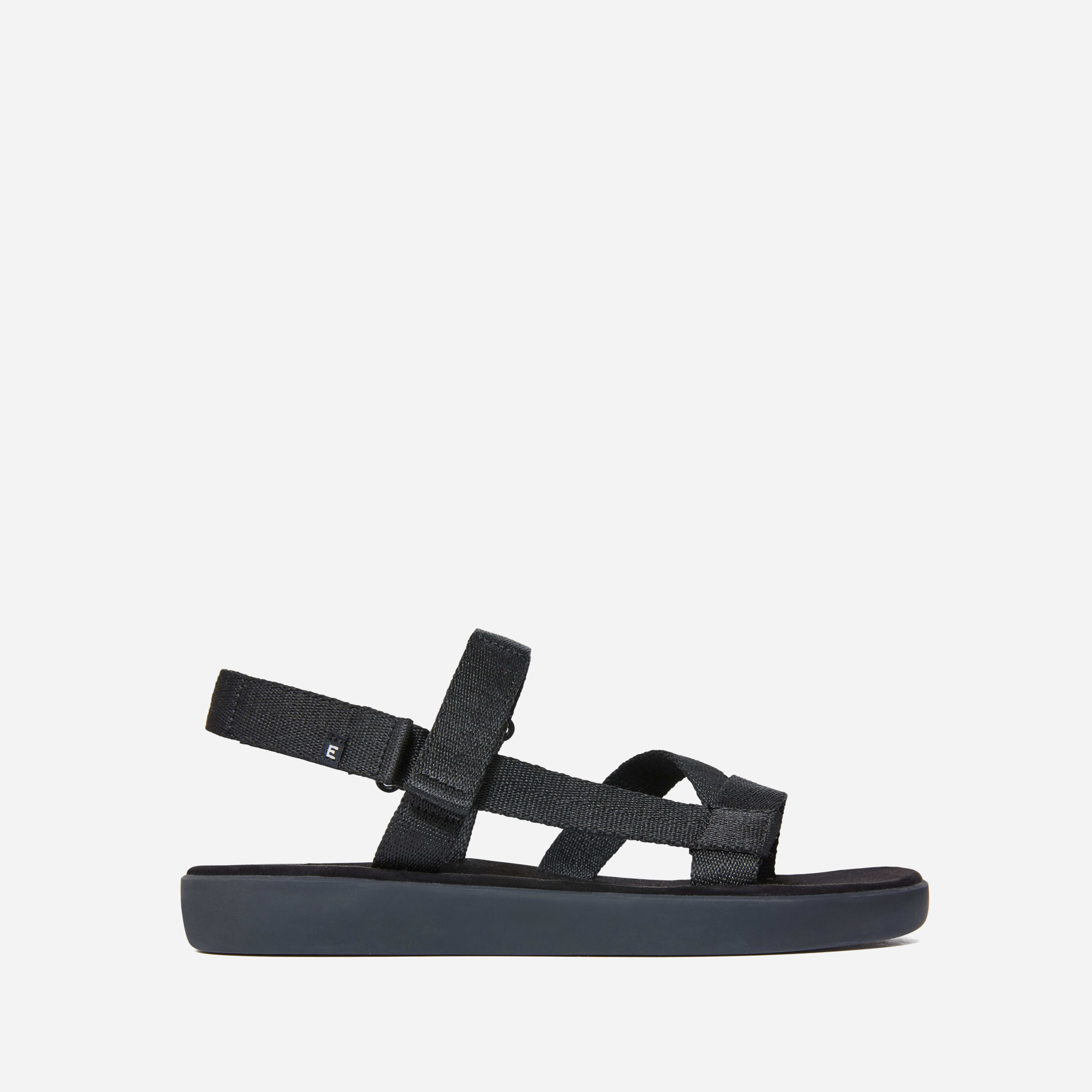The ReNew Sport Sandal Black Everlane