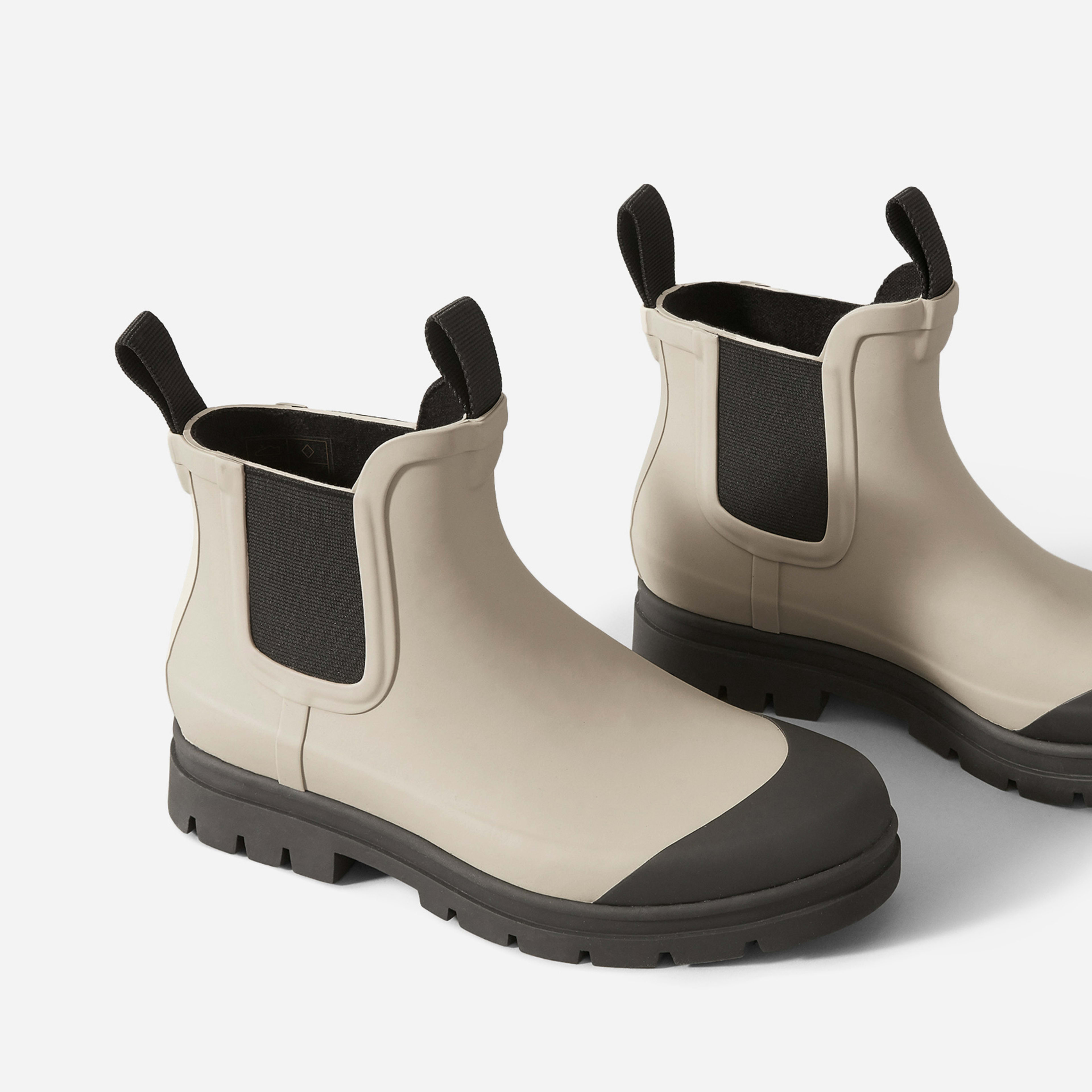 everlane pink rain boots
