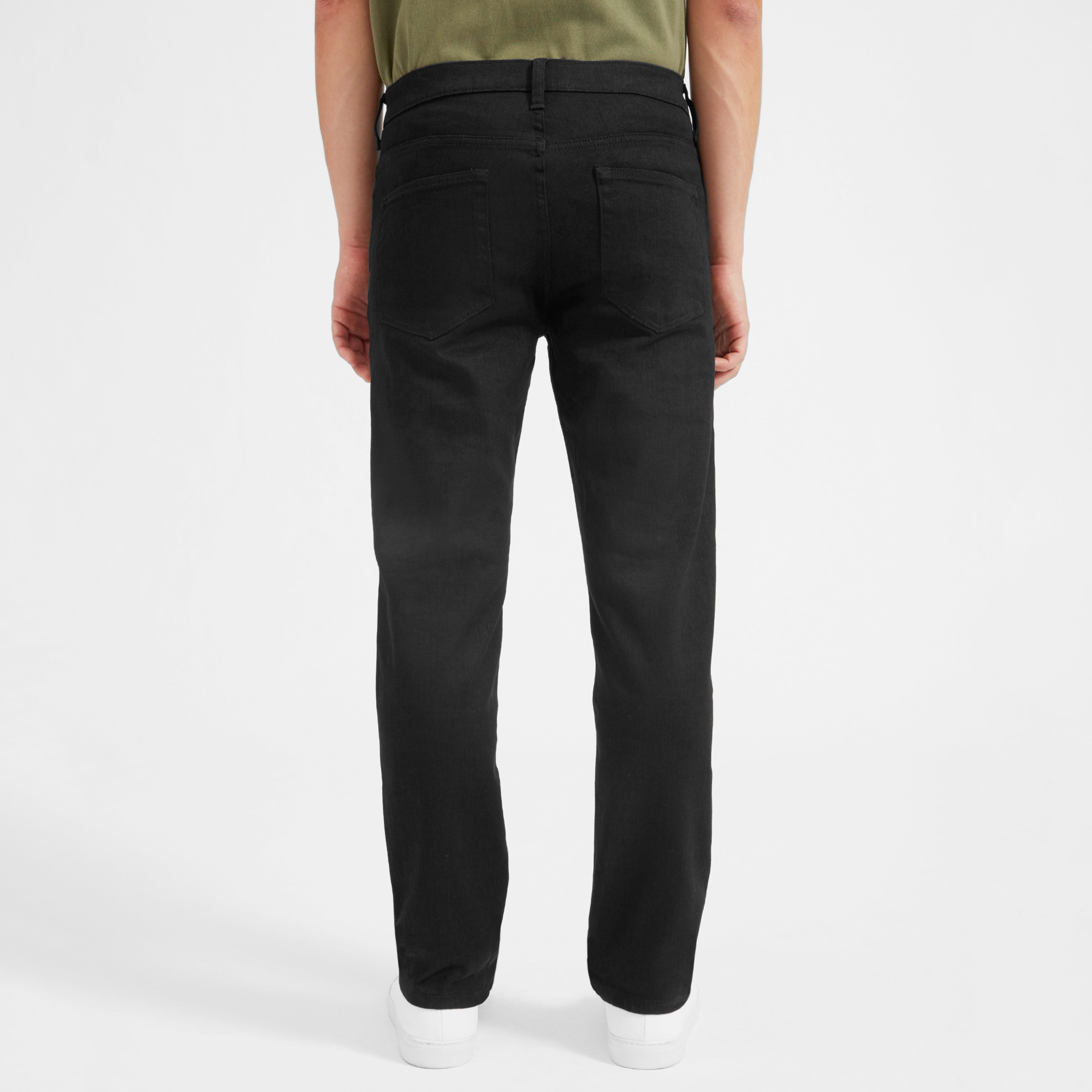 The Straight Fit Jean Black Everlane
