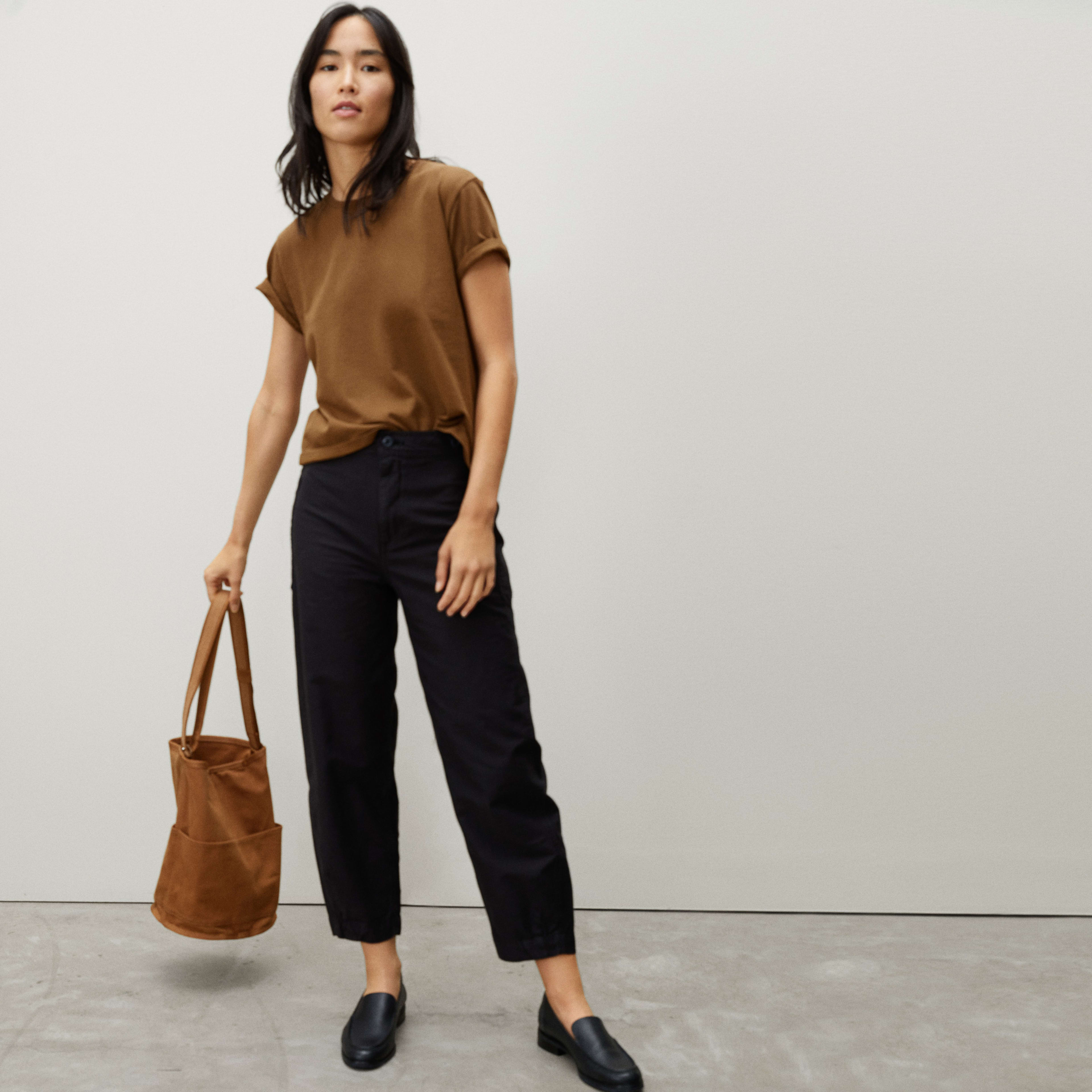 everlane barrel pant
