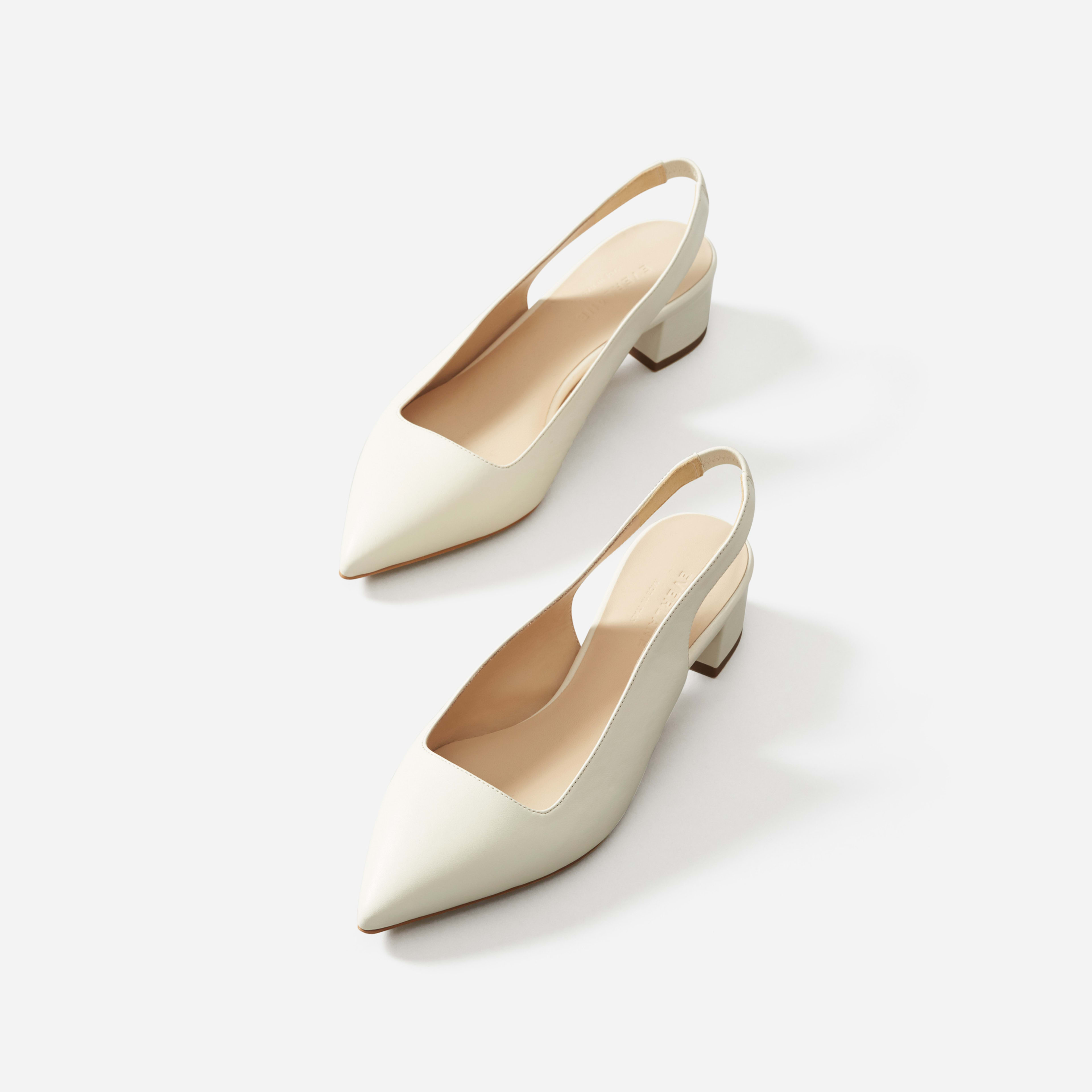 everlane the editor slingback heel