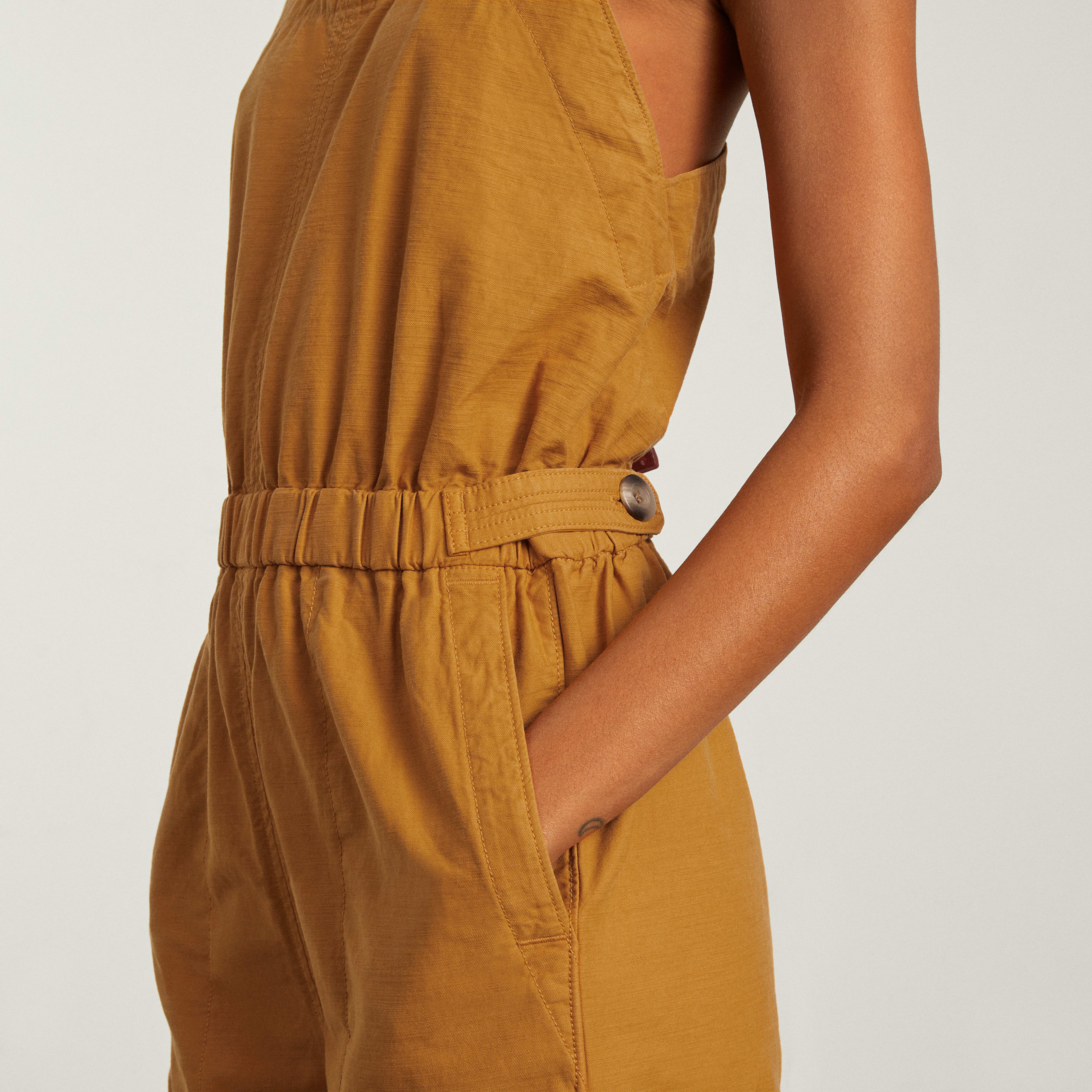 The Fatigue Apron Jumpsuit Amber Everlane