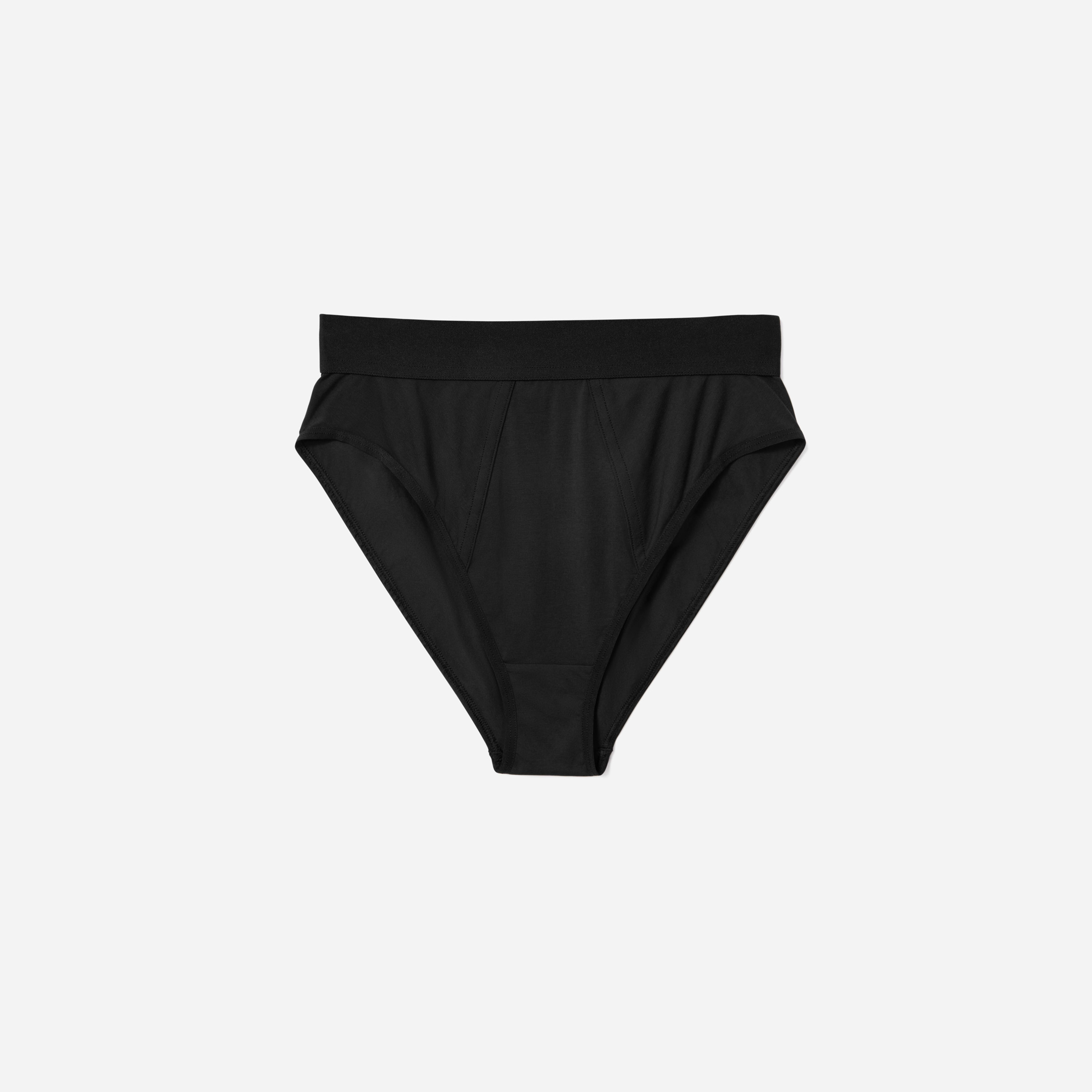 The Cotton Boy Brief Black Everlane