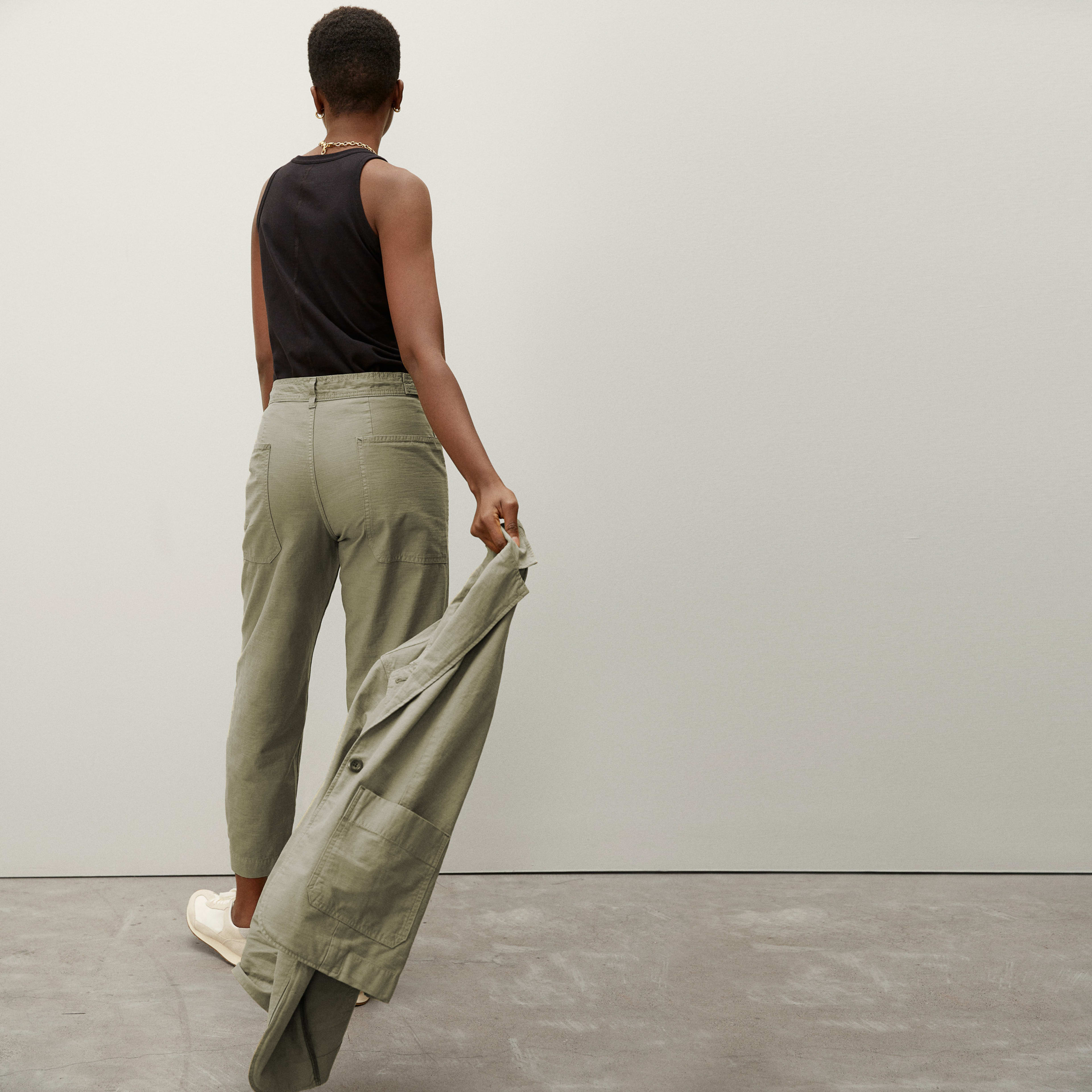 everlane barrel pant
