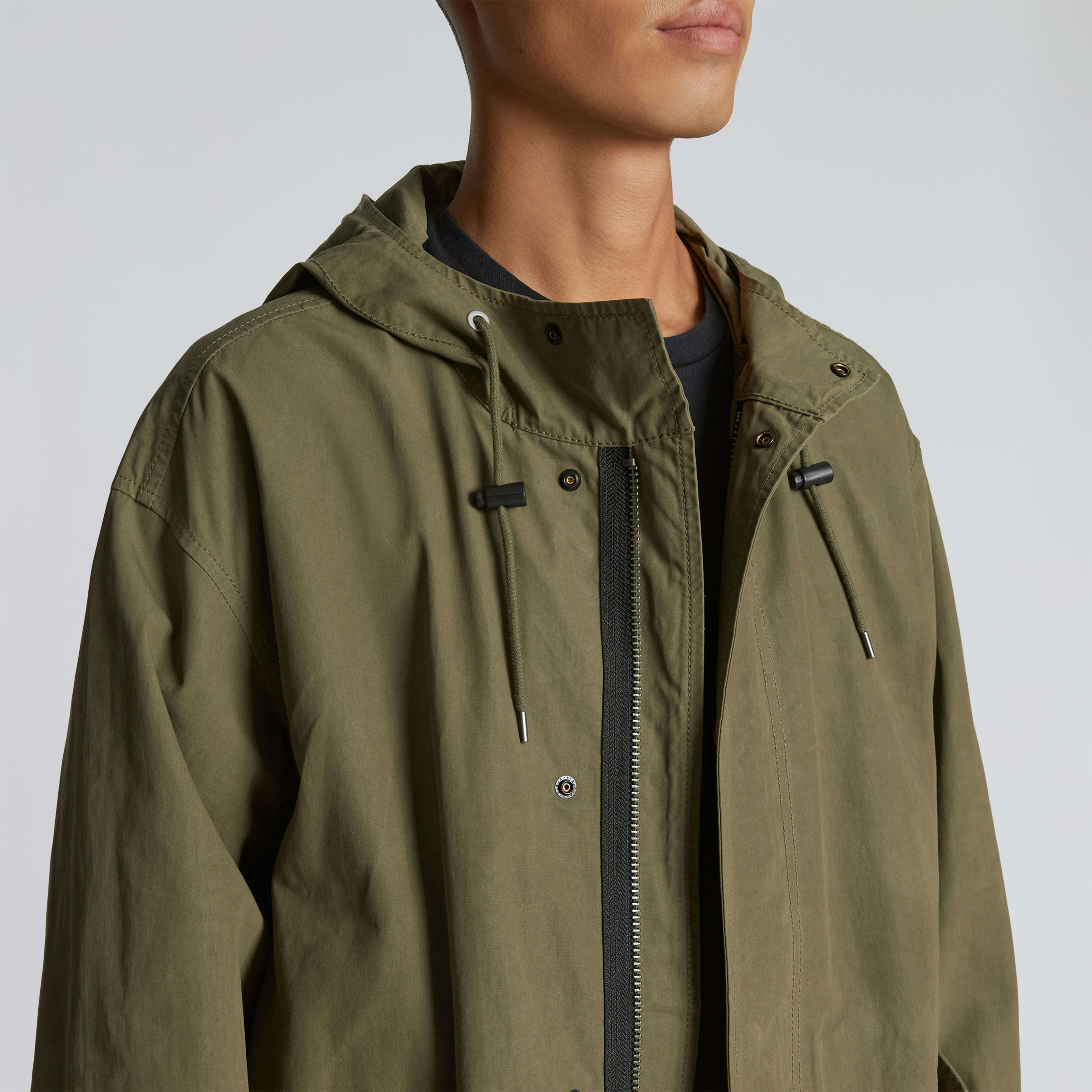 The Waxed Cotton Parka Kalamata Everlane