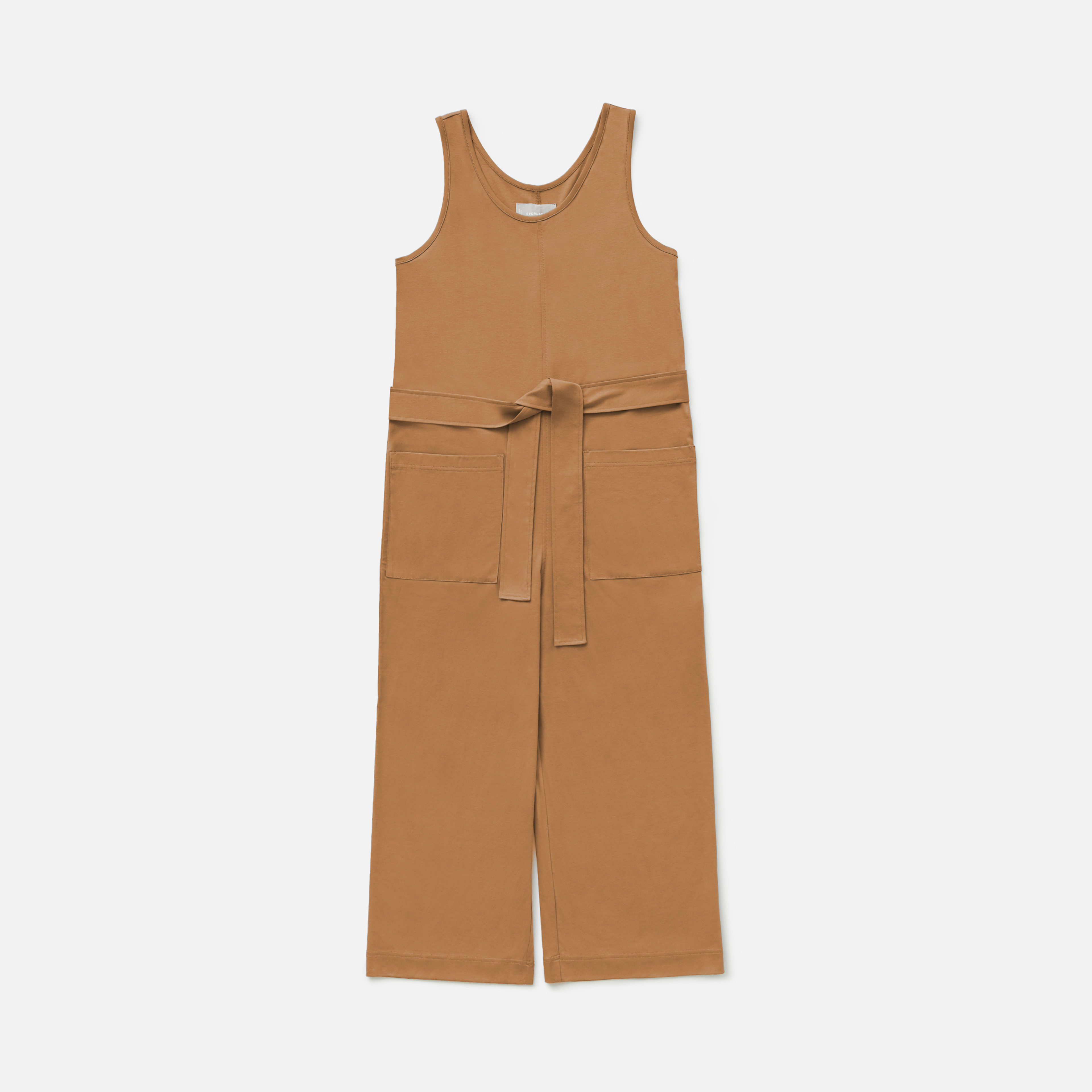 The Luxe Cotton Jumpsuit Toasted Coconut – Everlane