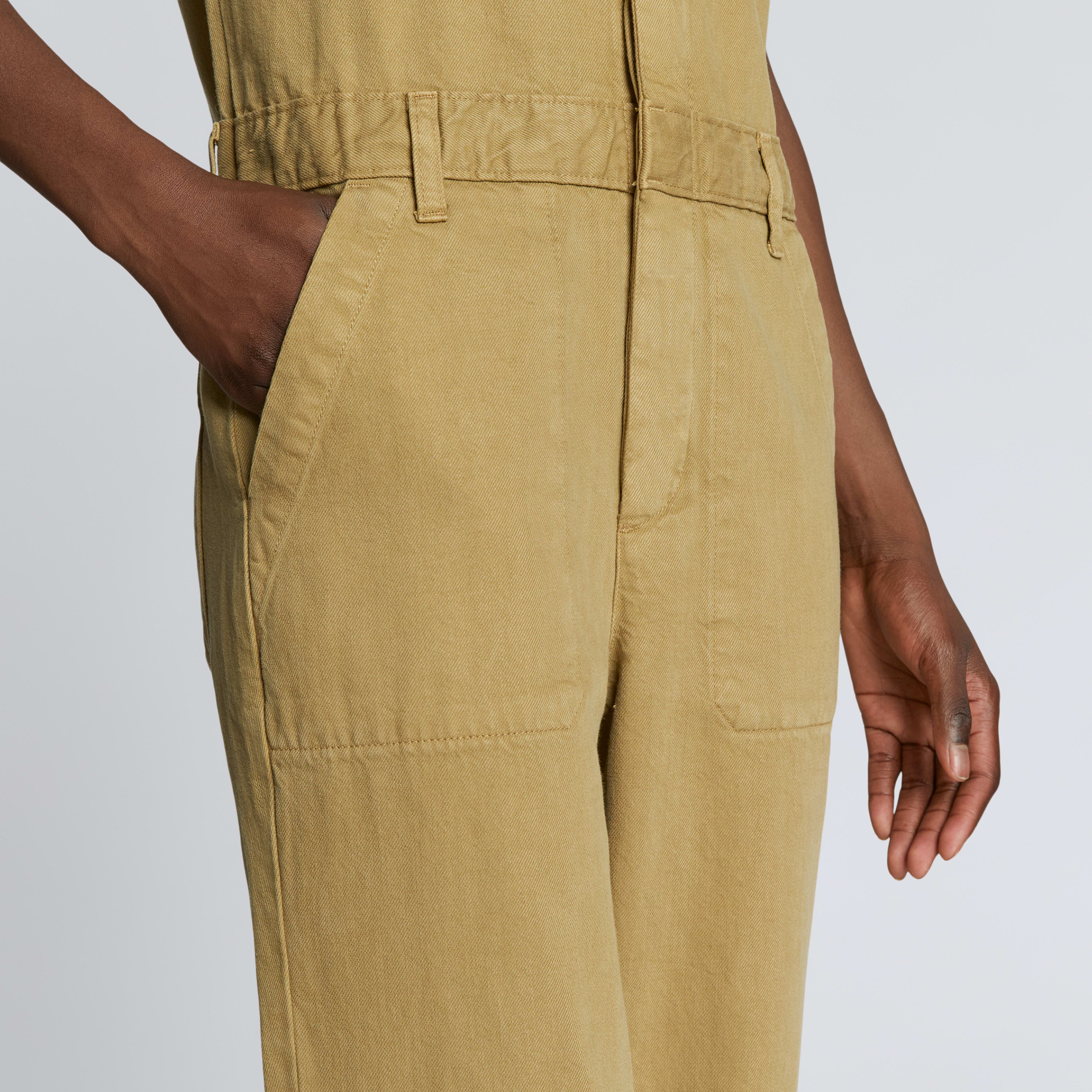 The Supersoft Jean Coverall Spring Fennel Everlane