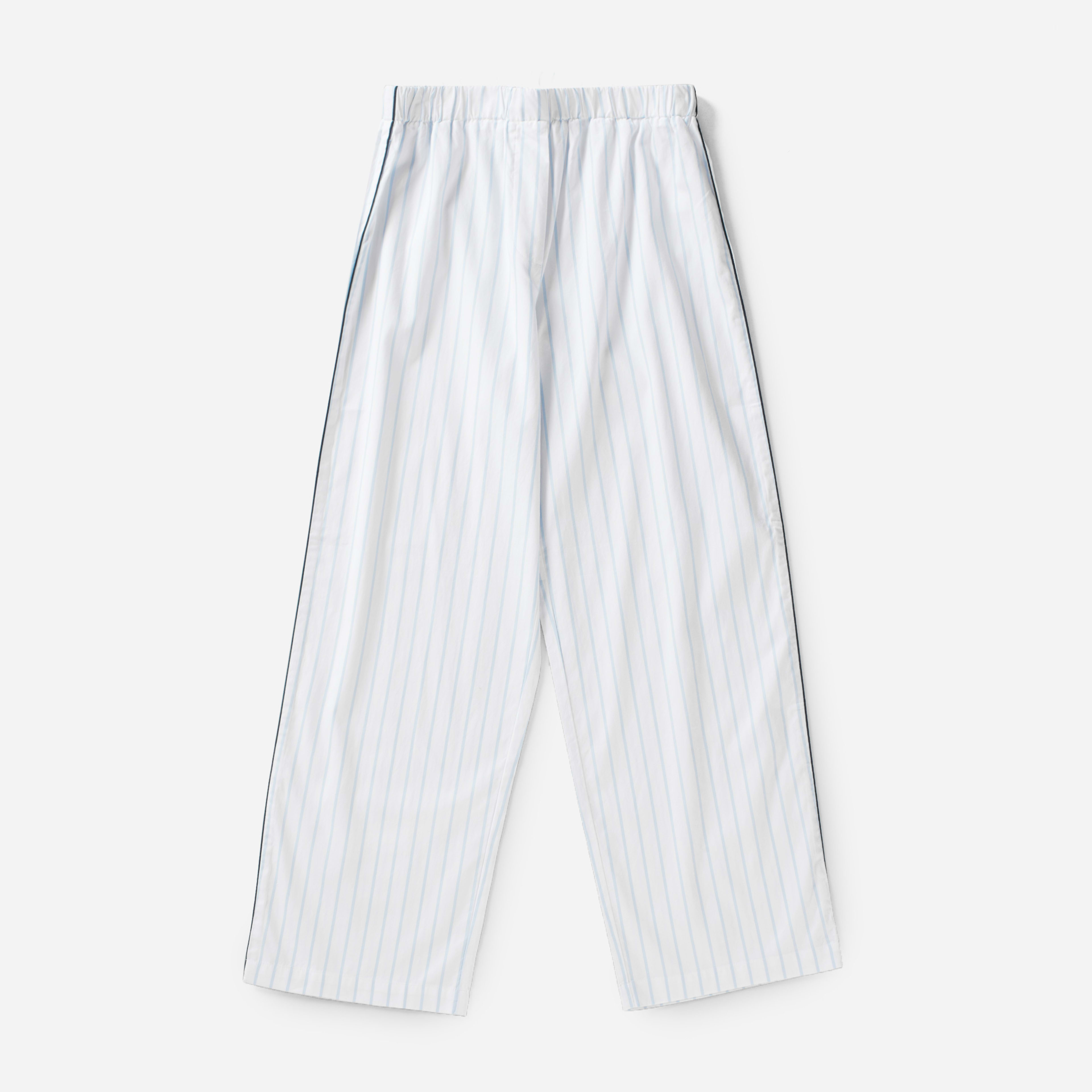 The Oxford Pajama Pant Blue / White Stripe – Everlane