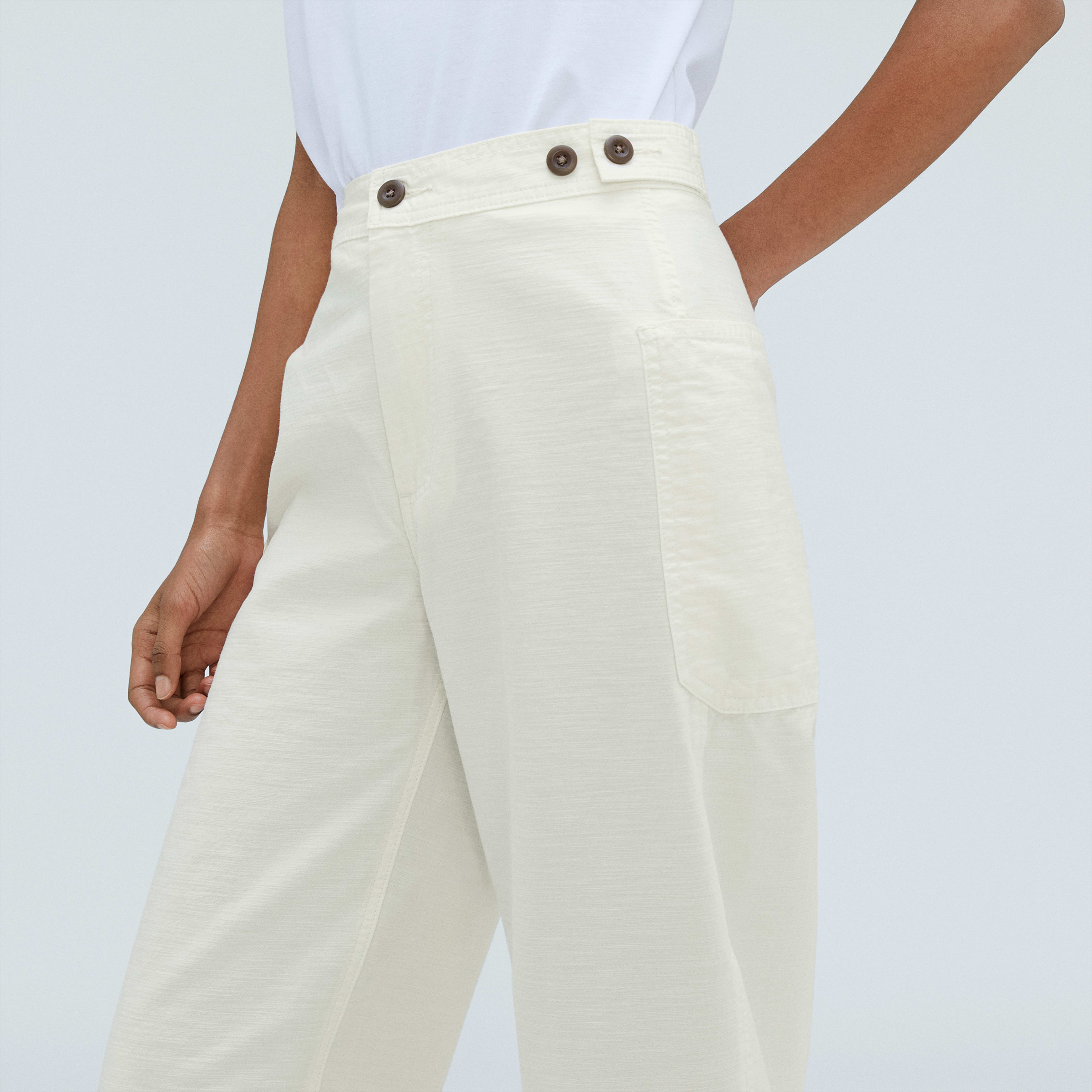 everlane barrel pant