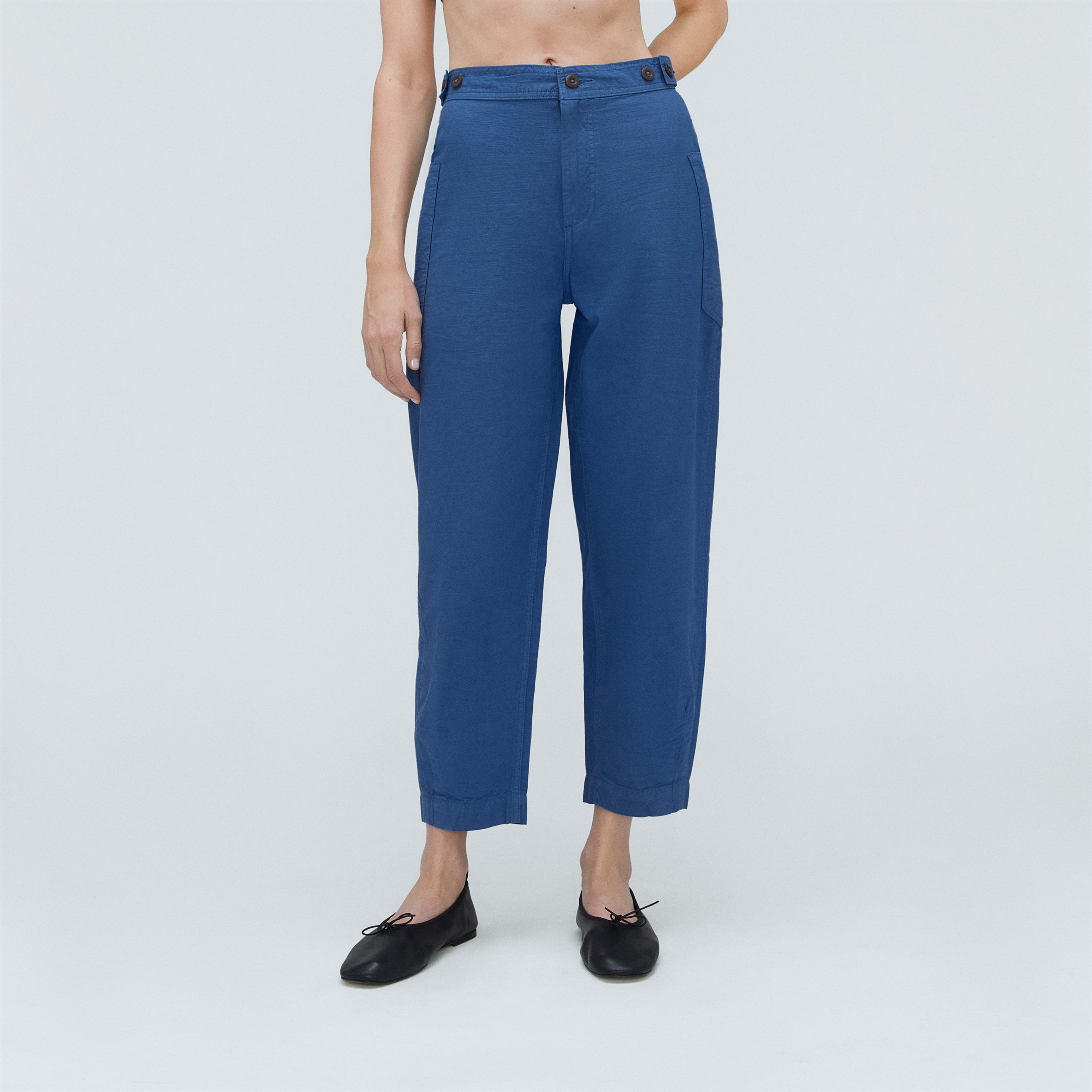 everlane barrel pant