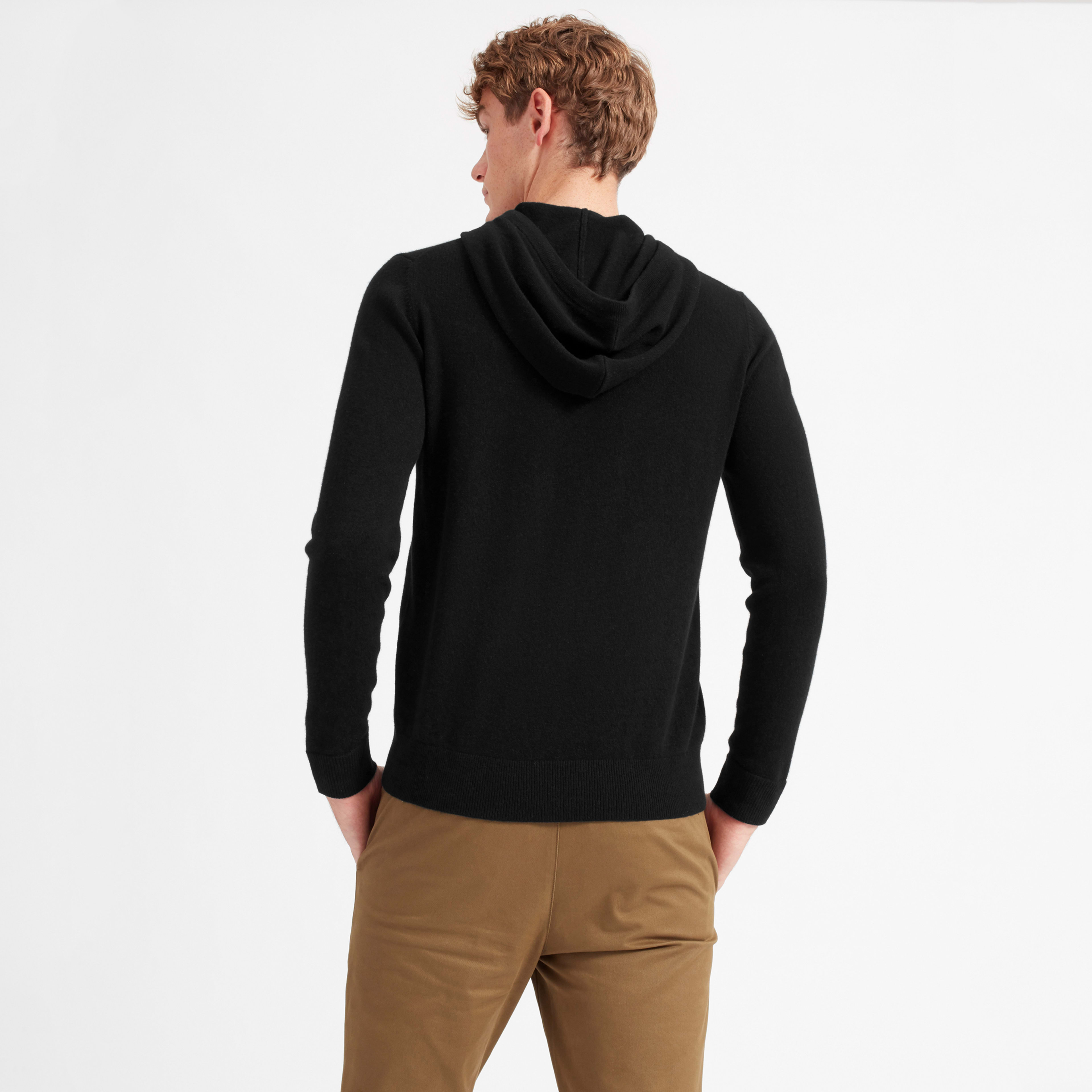 The Cashmere Hoodie Black â Everlane