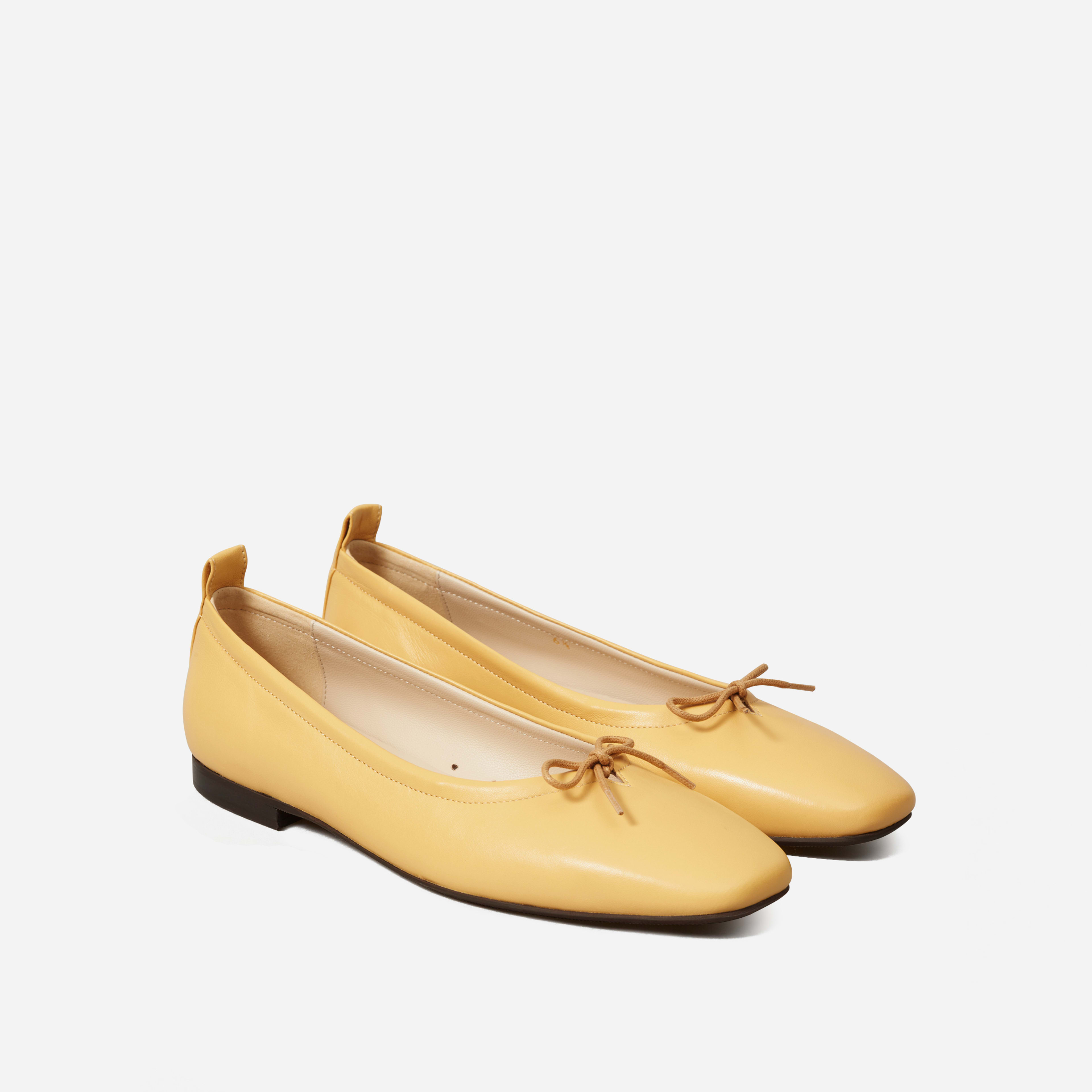 The Day Ballet Flat Wheat Everlane