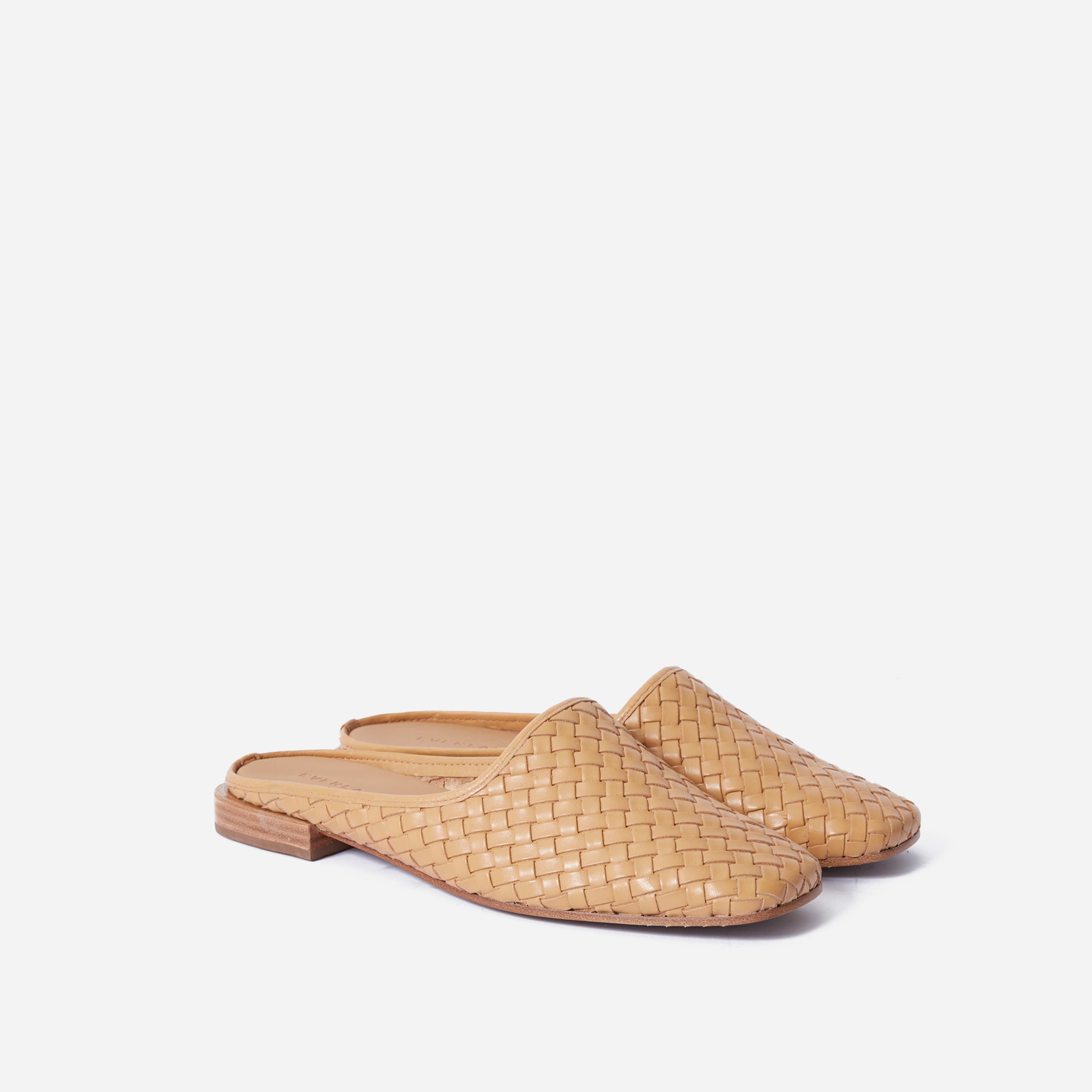 everlane woven mule