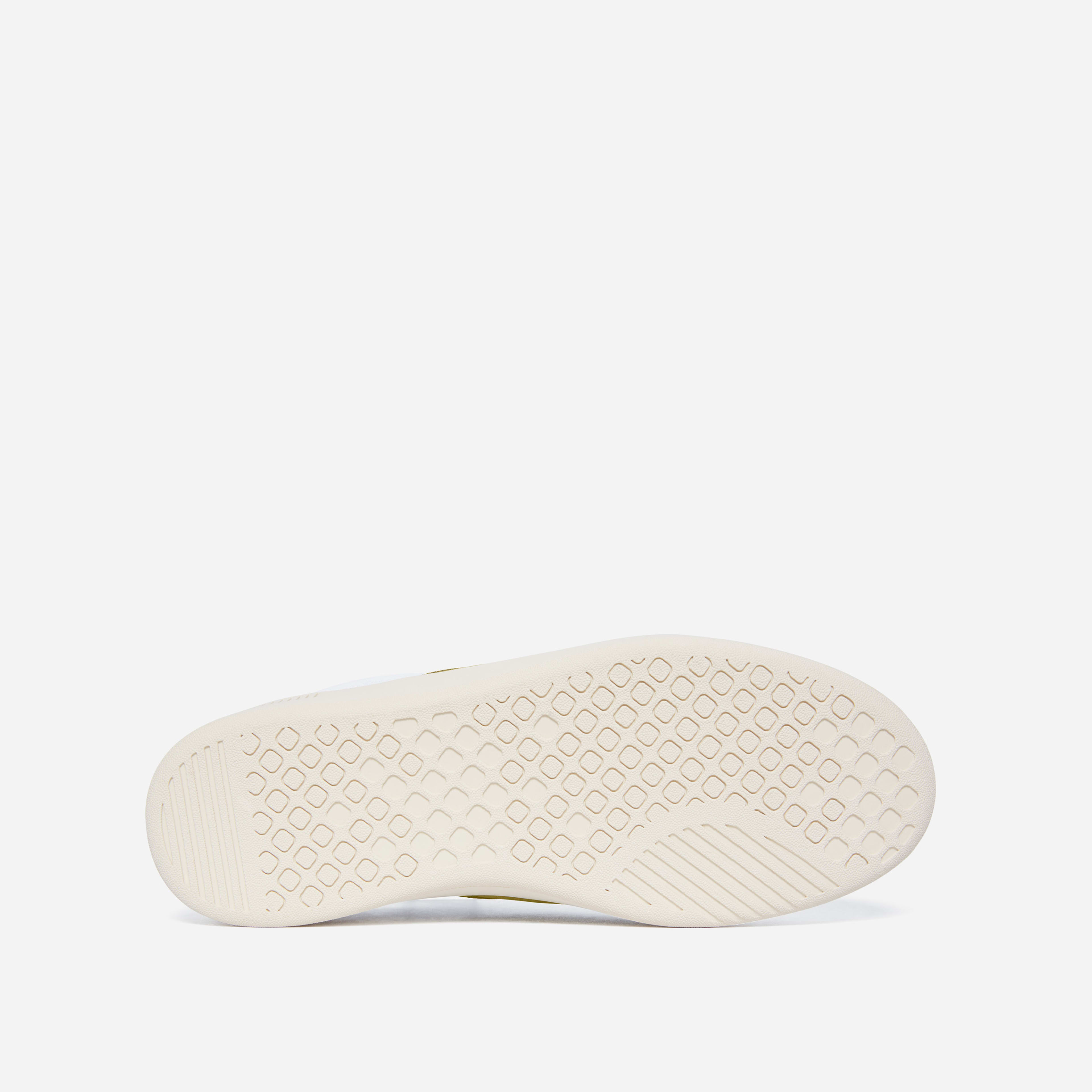 The ReLeather Court Sneaker White / Willow Green Everlane