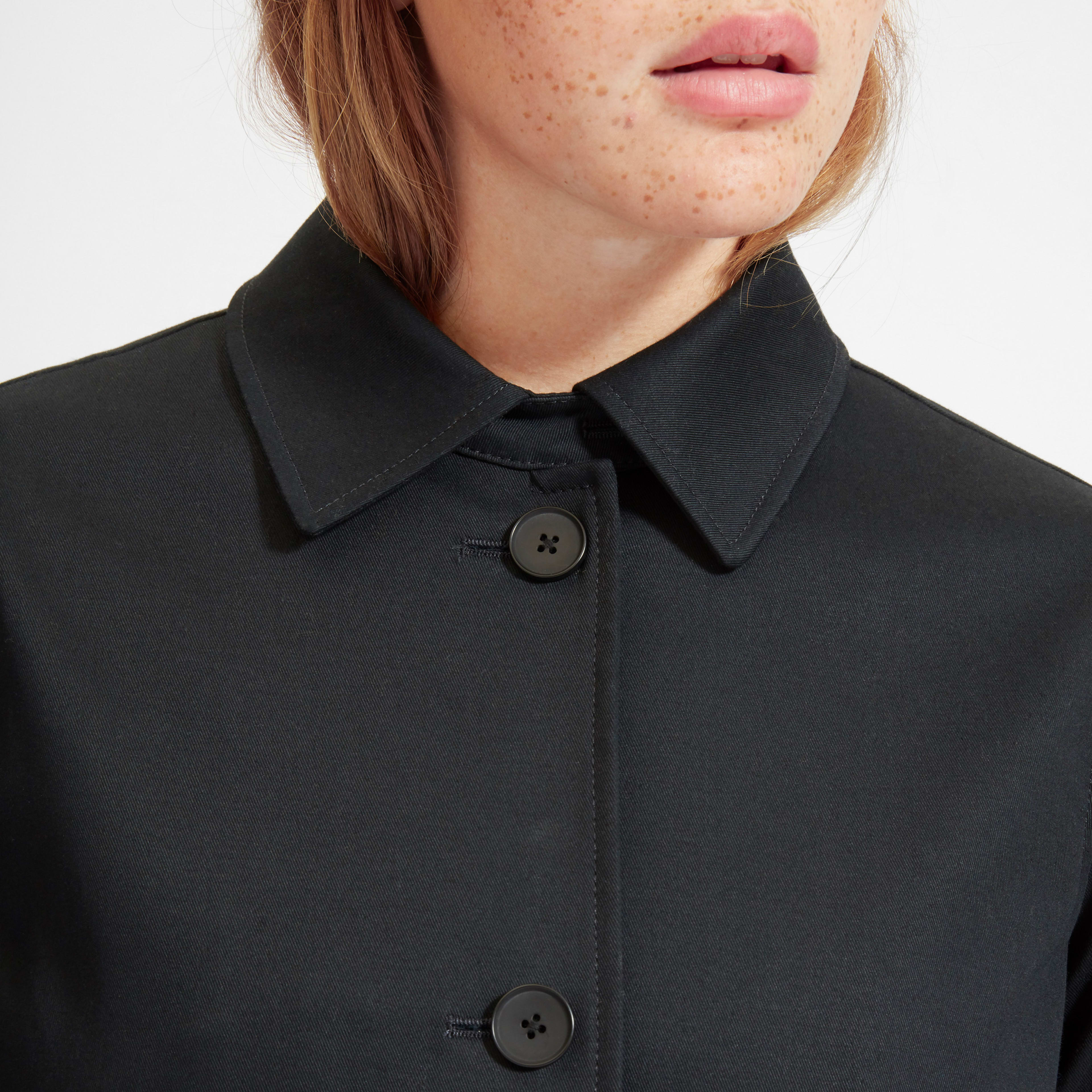 The Mac Coat Black Everlane