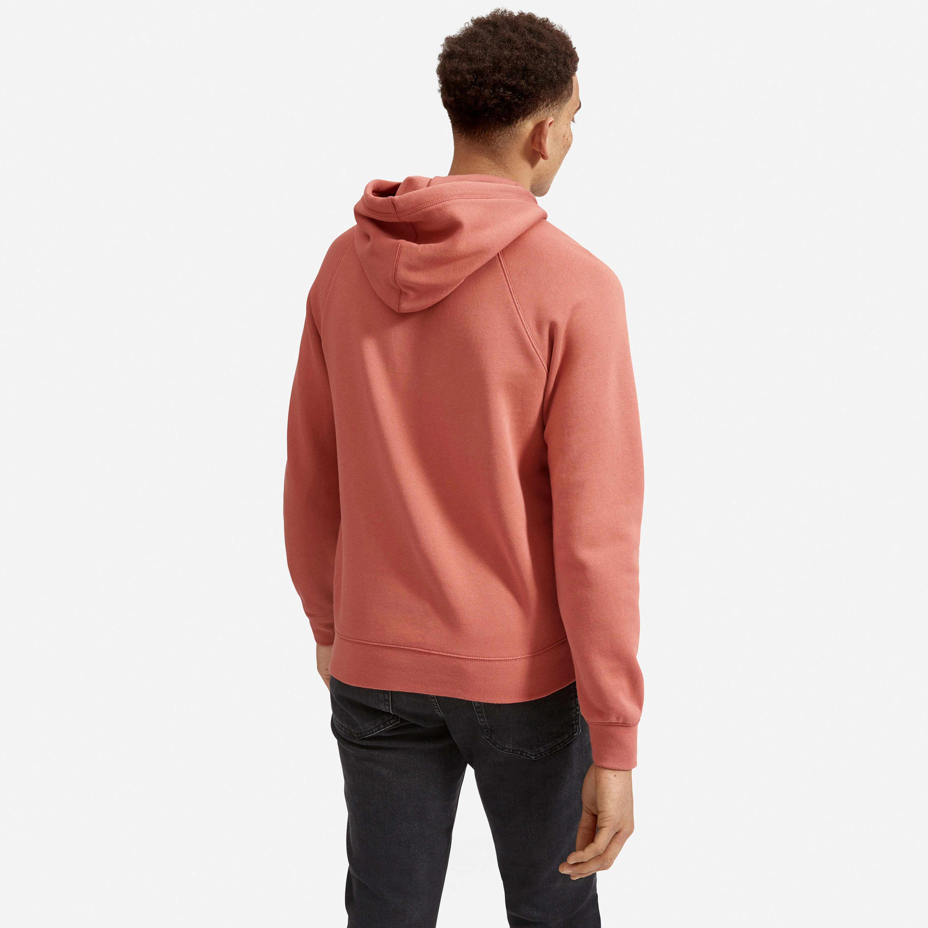 Lightweight terry hoodie clearance