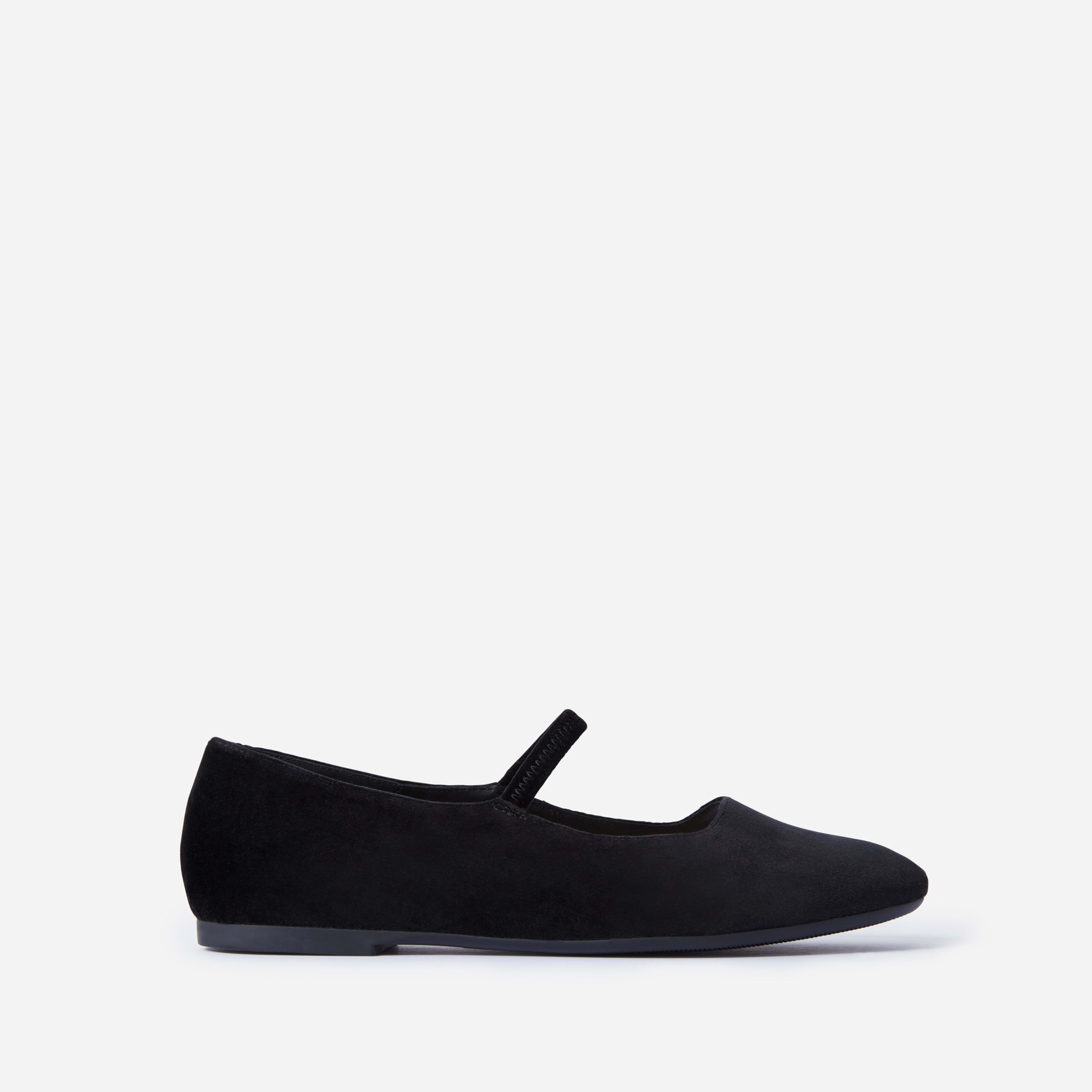 The Mary Jane Black Velvet Everlane